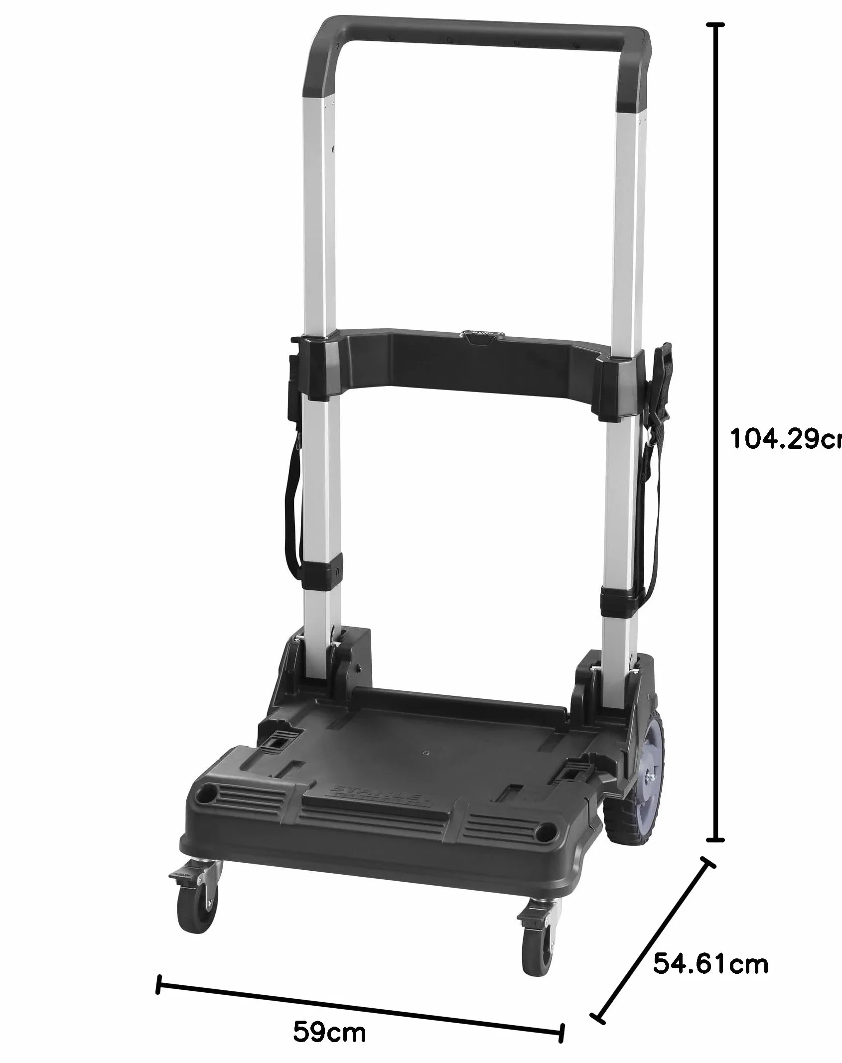 Stanley Wózek Ręczny FMST1-72363 100kg Czarny Srebrny