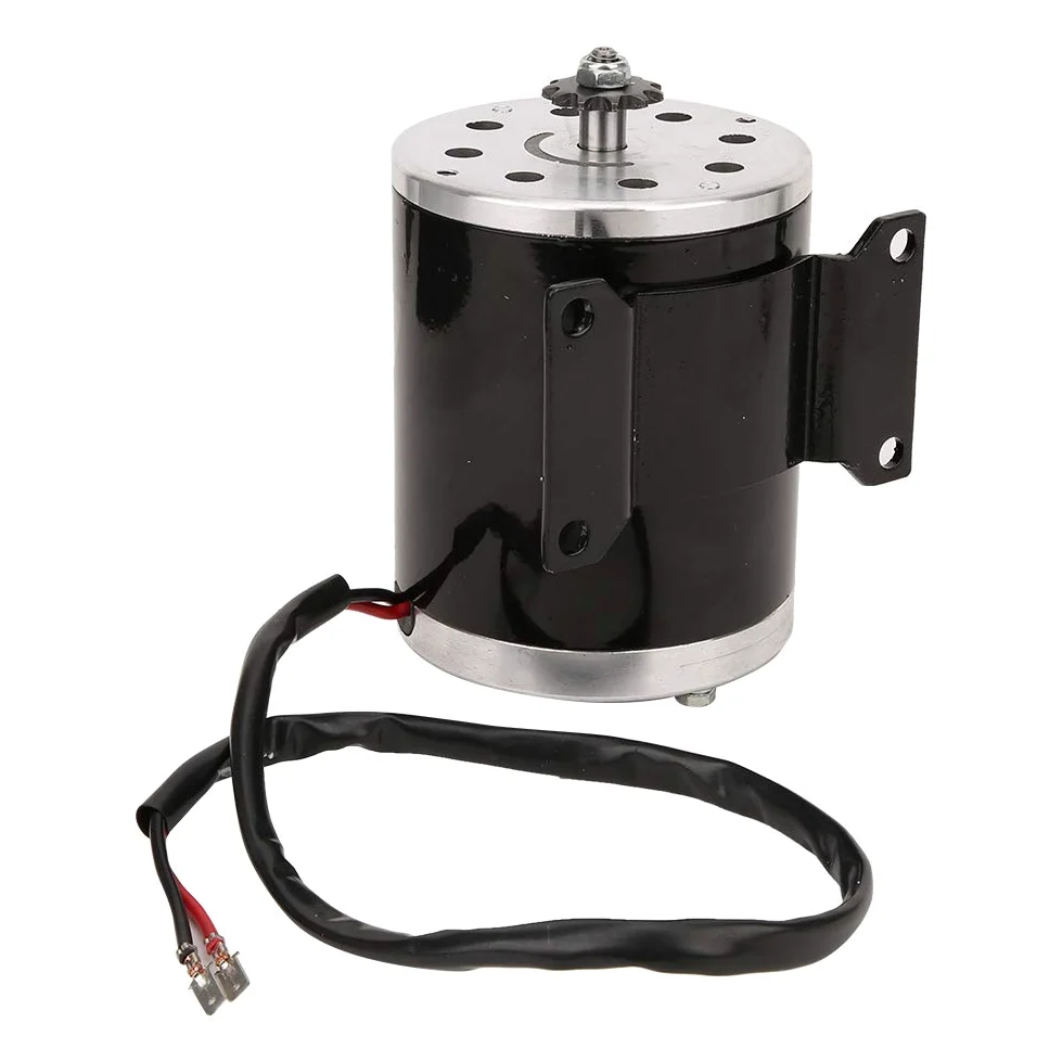Szczotkowany silnik prądu stałego 1 szt., silnik szczotki o dużej mocy 12V 500W 2500RPM do pojazdów elektrycznych