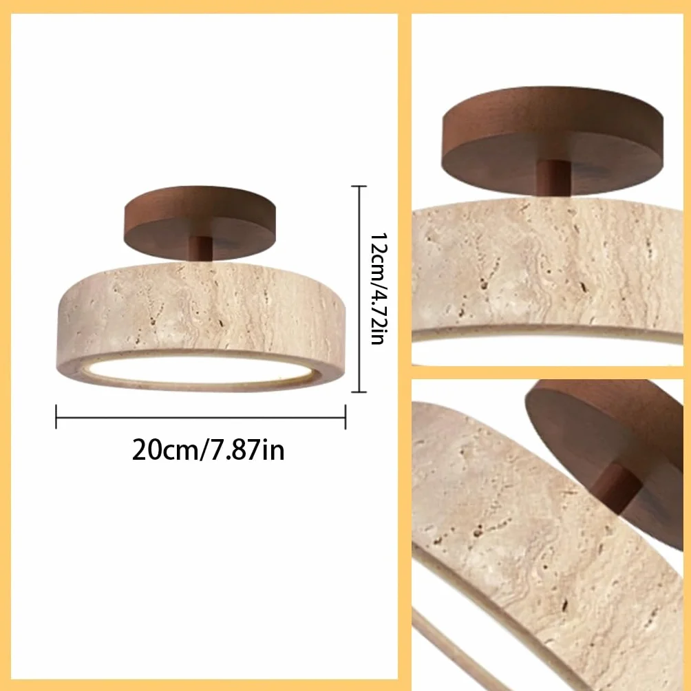 Światło Sufitowe Wabi Sabi Style Suspension Light Retro Stoł Jadalny Lampa Sufitowa Natural Rock Lampy Sufitowe Dom Lampy Sufitowe Używane Do Kuchni Salon Korytarz Sypialnia(B)