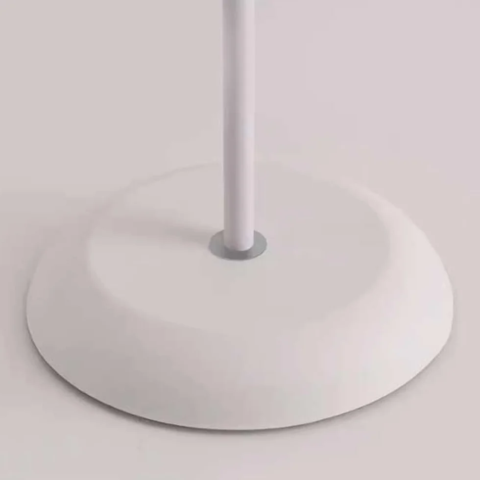 Lampa podłogowa Biała lampa podłogowa do sypialni, na sofę, do biura, nowoczesna lampa stojąca z abażurem