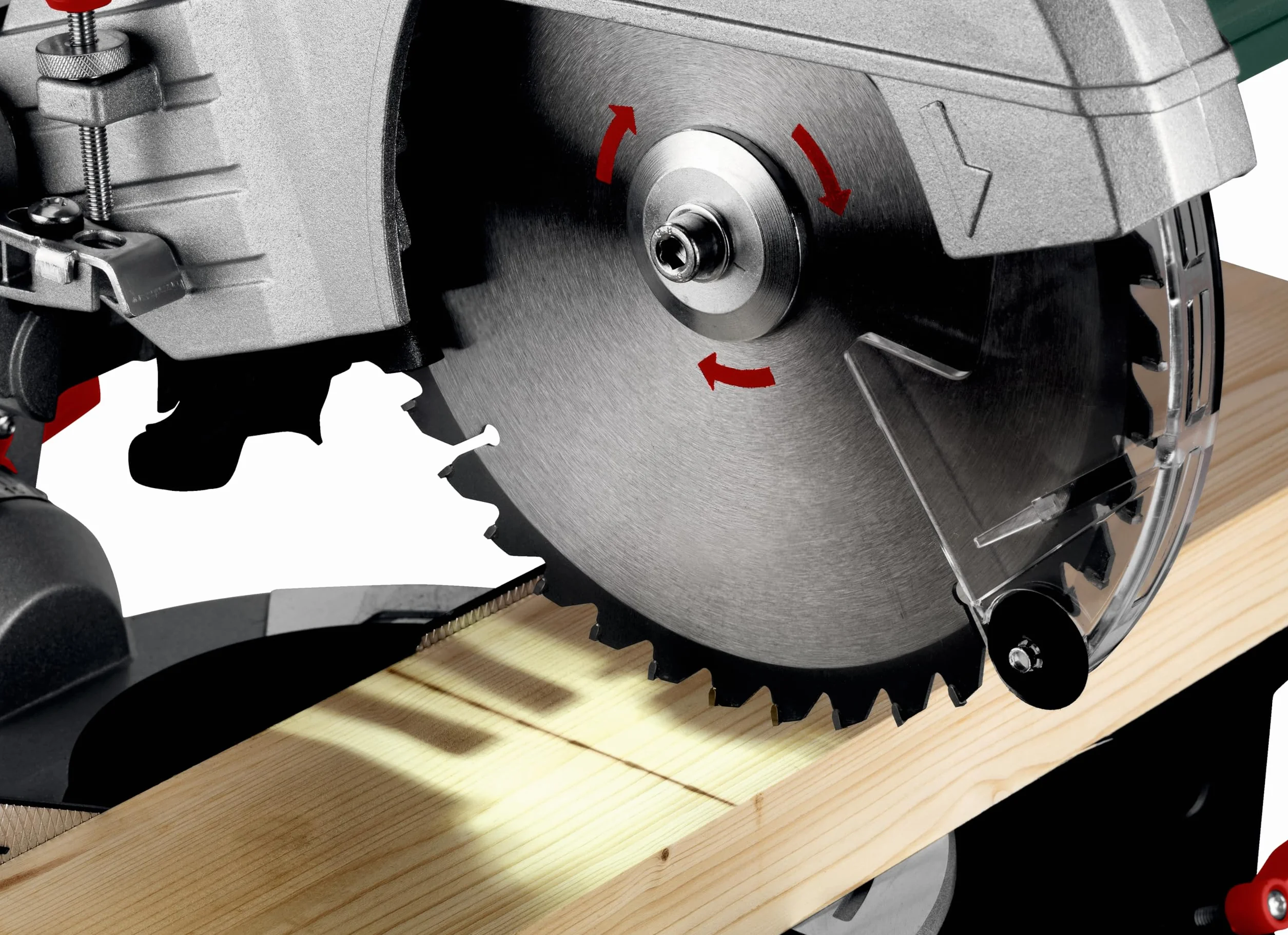 Metabo KGS 305 M – 613305900 – z Precision Cut Line, 305 mm 2. Brzeszczot z twardego metalu i funkcja ciągnięcia – długość kabla 2 m