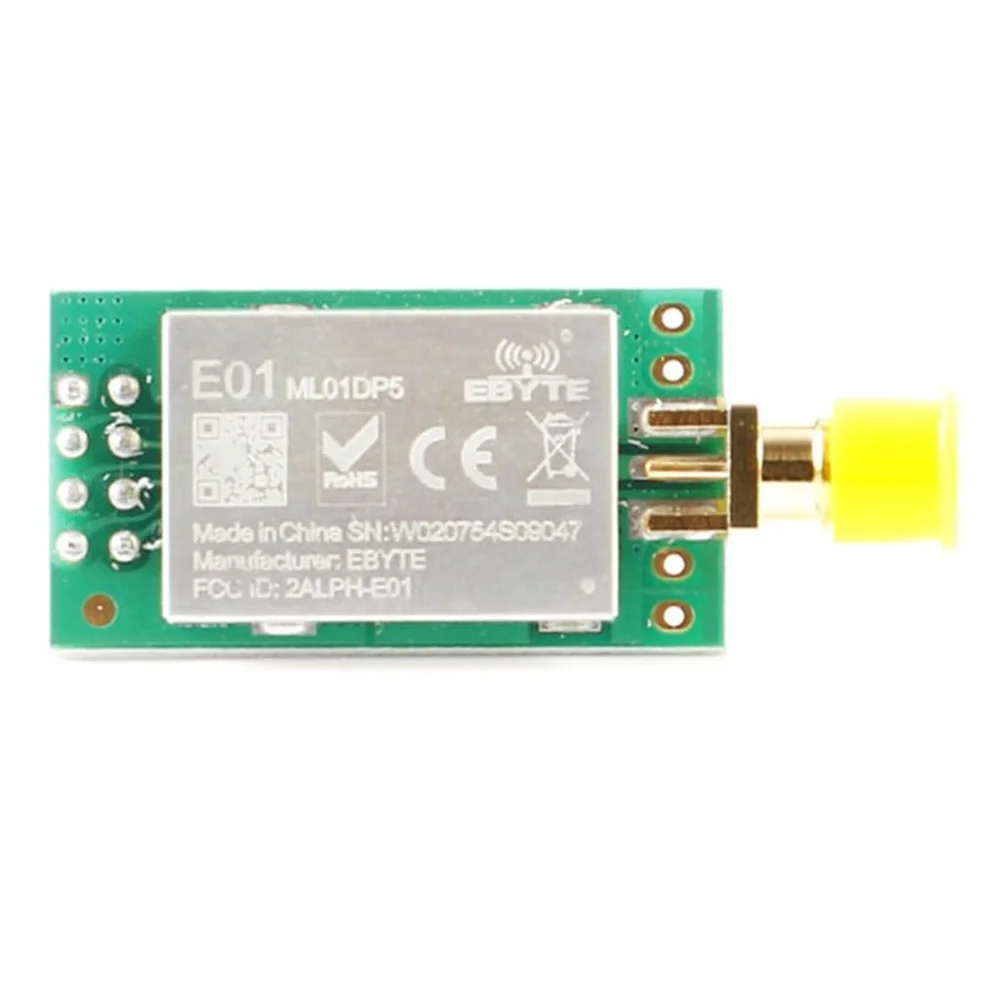 E01-ML01DP5 NRF24L01P+PA+ 2.4G bezprzewodowy moduł nadawczo-odbiorczy 2500 m pilot bezprzewodowy moduł