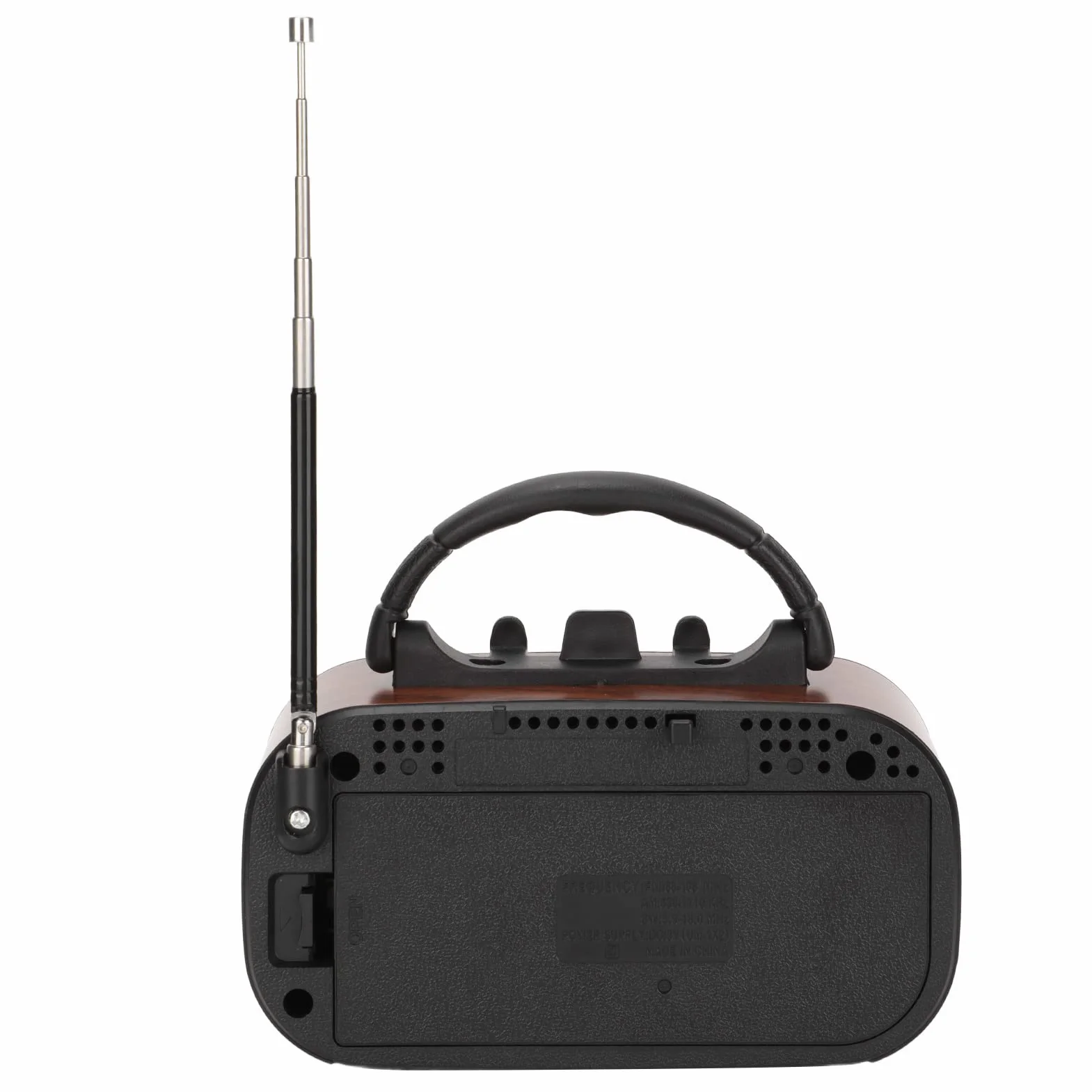 BROLEO Przenośny głośnik radiowy, wiele trybów odtwarzania, wielofunkcyjny głośnik radiowy vintage do wnętrz (RXBT628), BROLEOzi589apkn7-11