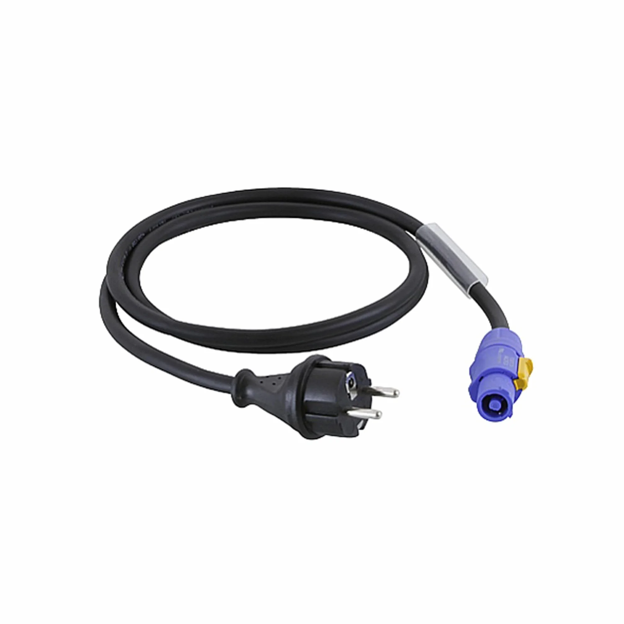 Infitronic - INSV1010 – 19 cali PDU 8-krotna listwa zasilająca 1 HE rozdzielacz zasilania Power Twist z ochroną przed przepięciem + 2 x ładowanie USB