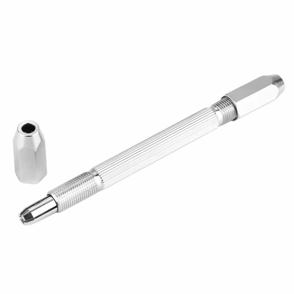 Pin Drill, Chuck Gimlet, Manual Gimlet Pin Vice Vice 0-3mm Linden do wiercenia w drewnie