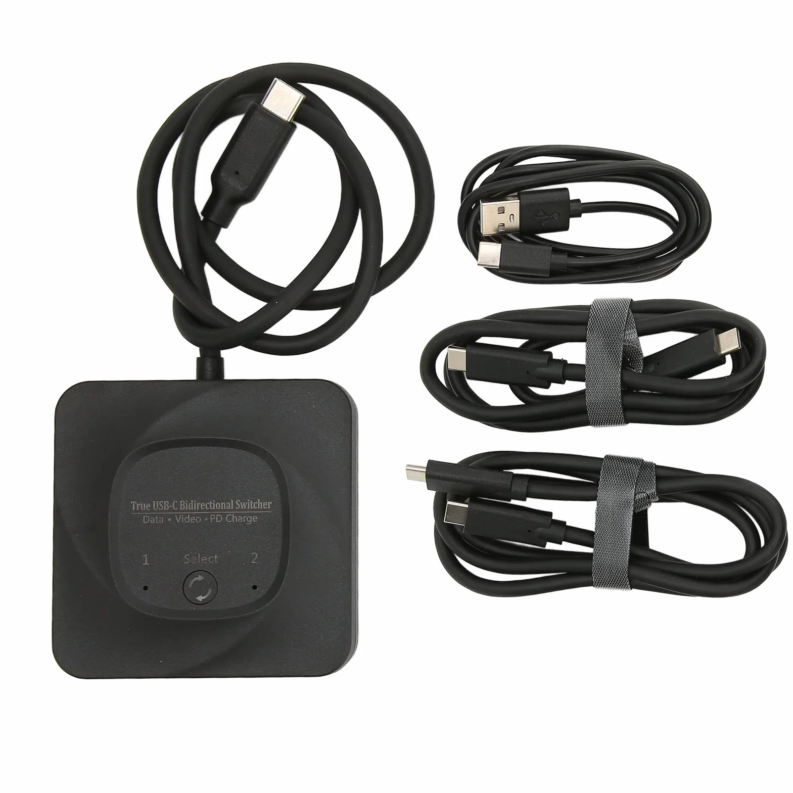 Selektor USB C 2 w 1 8K 60Hz HD Dwukierunkowy Splitter do Monitora