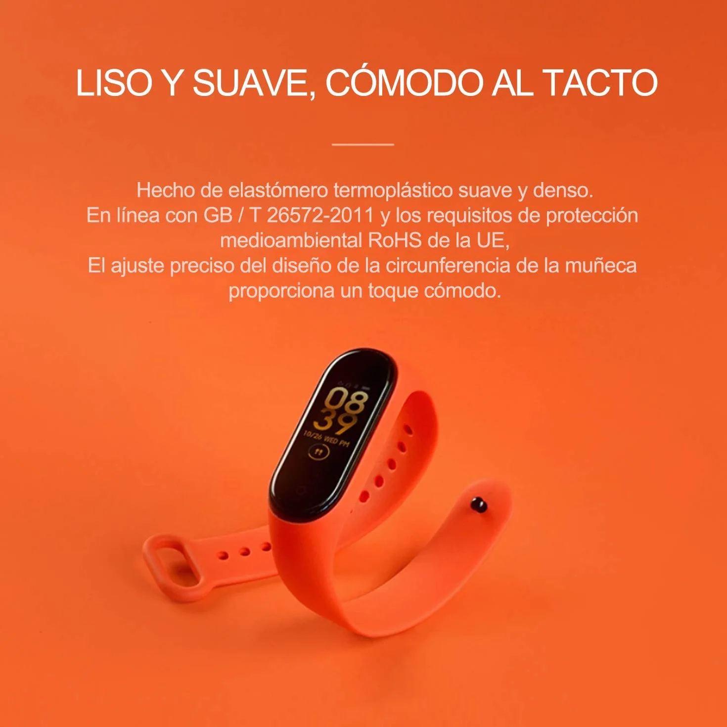 BANGTING 5 PCS Pasek Kompatybilny z Xiaomi Mi Band 3/4, Silikonowy Zegarek Wymiana