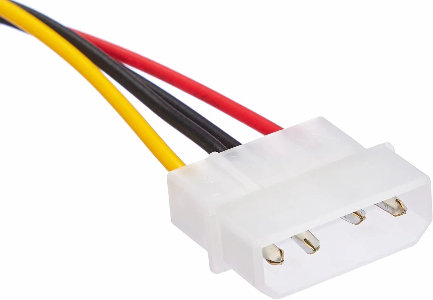 Kabel Molex – SATA Akyga AK-CA-17 Przewód zasilający dysk HDD SSD napęd 15cm M/F