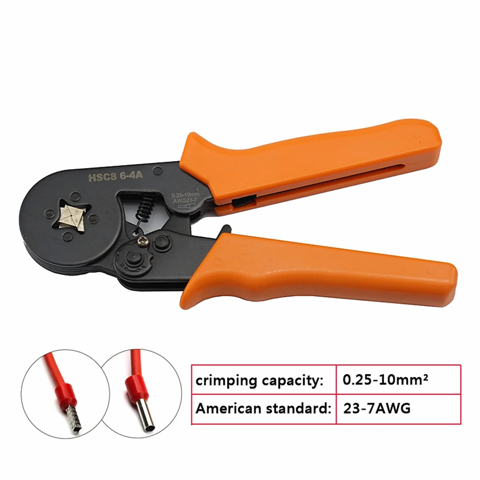 Ściągacz izolacji Europejski Crimper Cripster Crimping Szczypce do zaciskania drutu Stripper Cripster Ferrule Crimping Hand Tool Szczypce + Zestaw Zestaw 1200 Terminals(03)