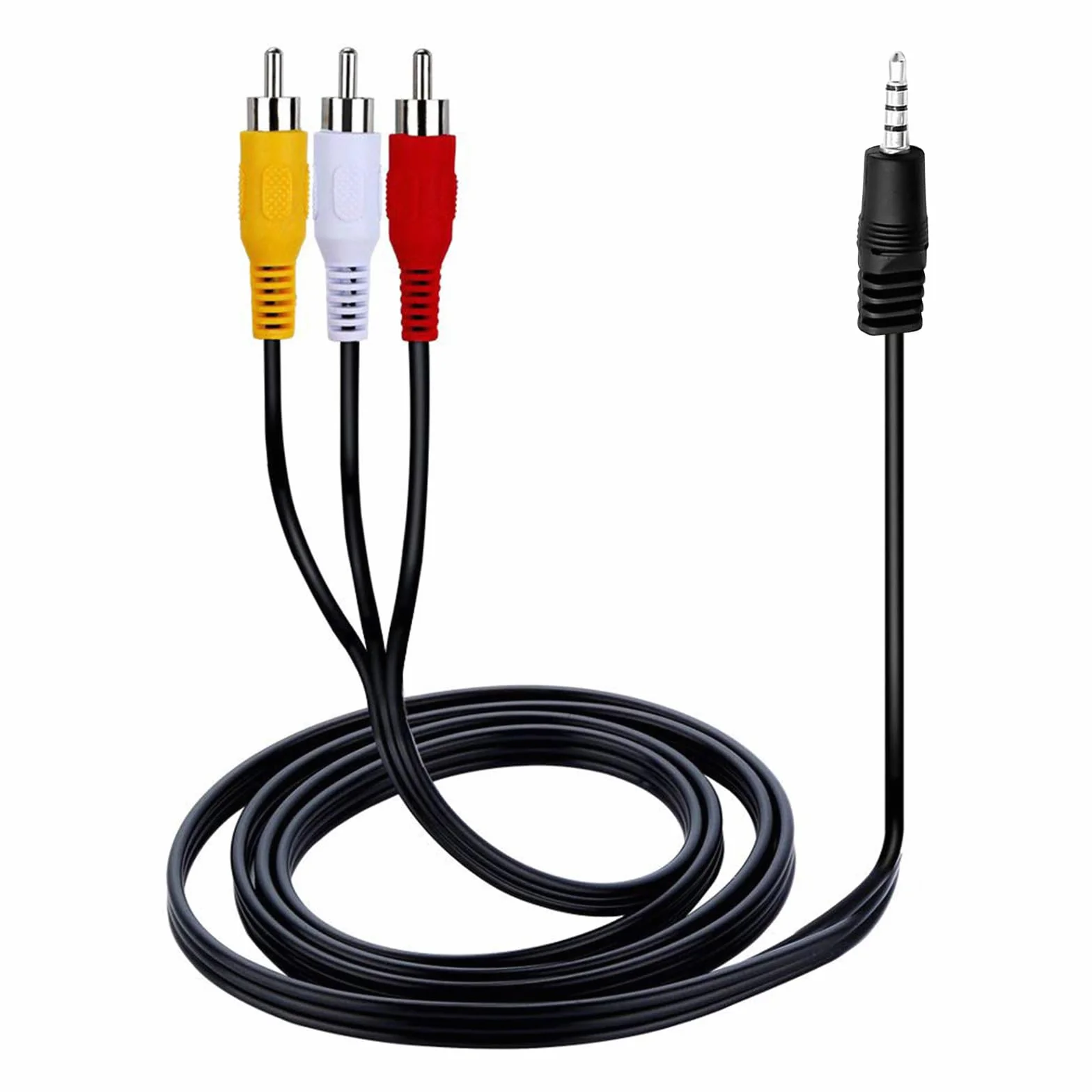 Kabel 3,5 mm na RCA AV, cinch na jack 3,5, 1 m