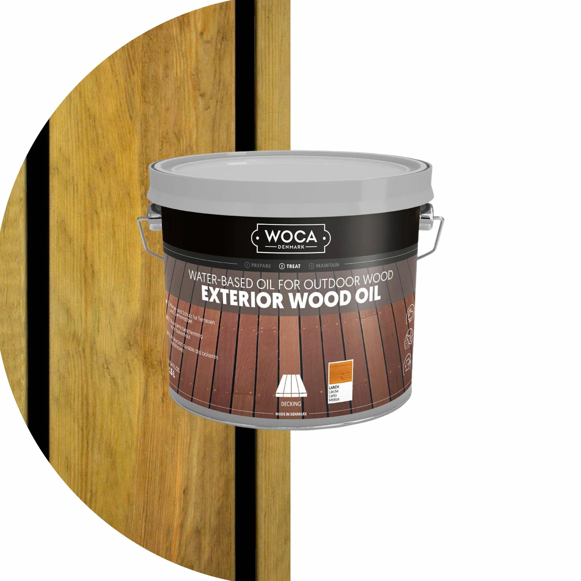 Woca Olej naturalny na zewnątrz - 2,5 l
