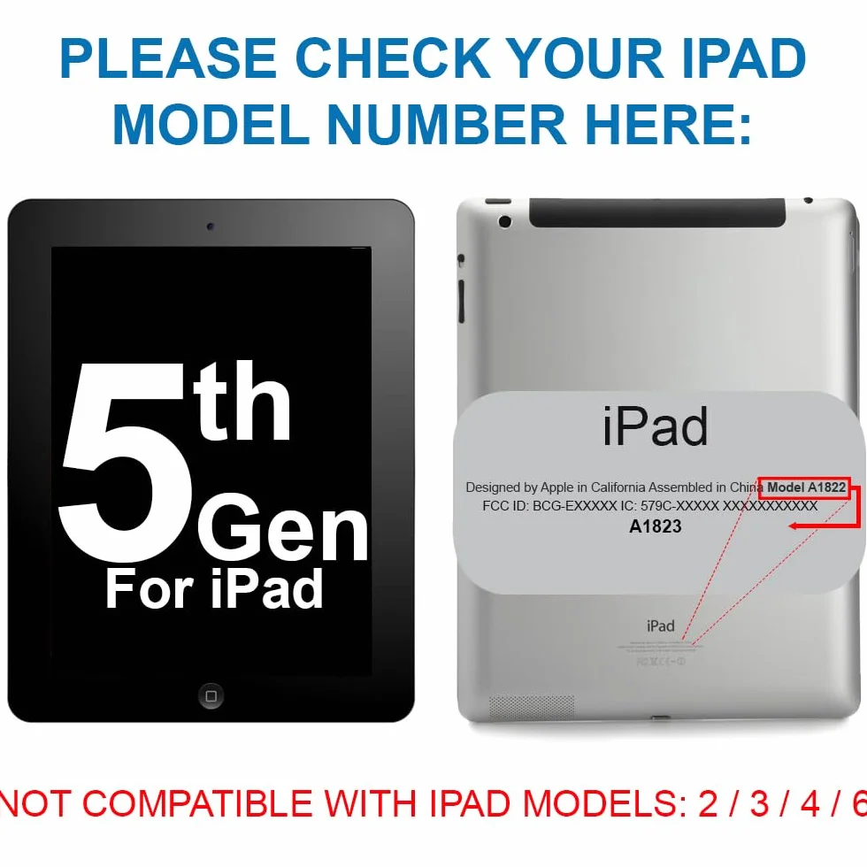 MMOBIEL Digitizer kompatybilny z iPad 5 2017 (czarny) ekran dotykowy o przekątnej 9,7 cala, w zestawie z narzędziami