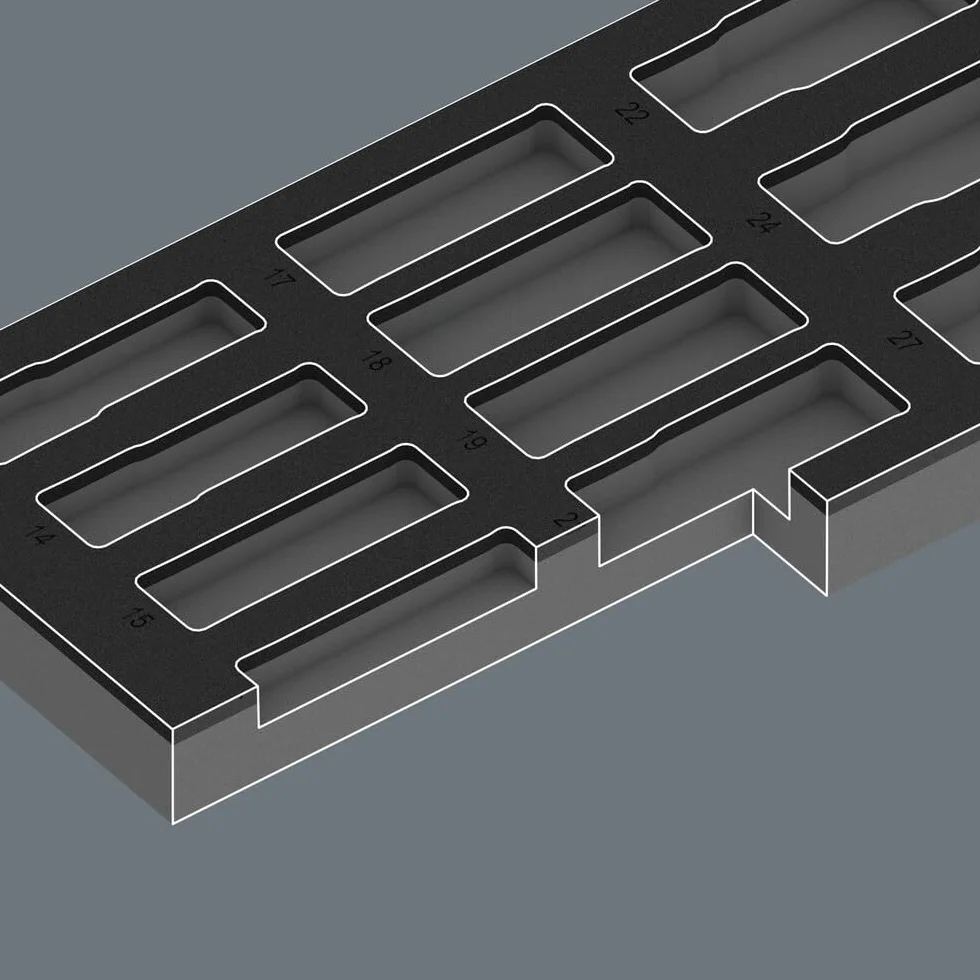 9725 Zyklop C 1/2" zestaw 11-częściowy zestaw 11 końcówek nasadowych