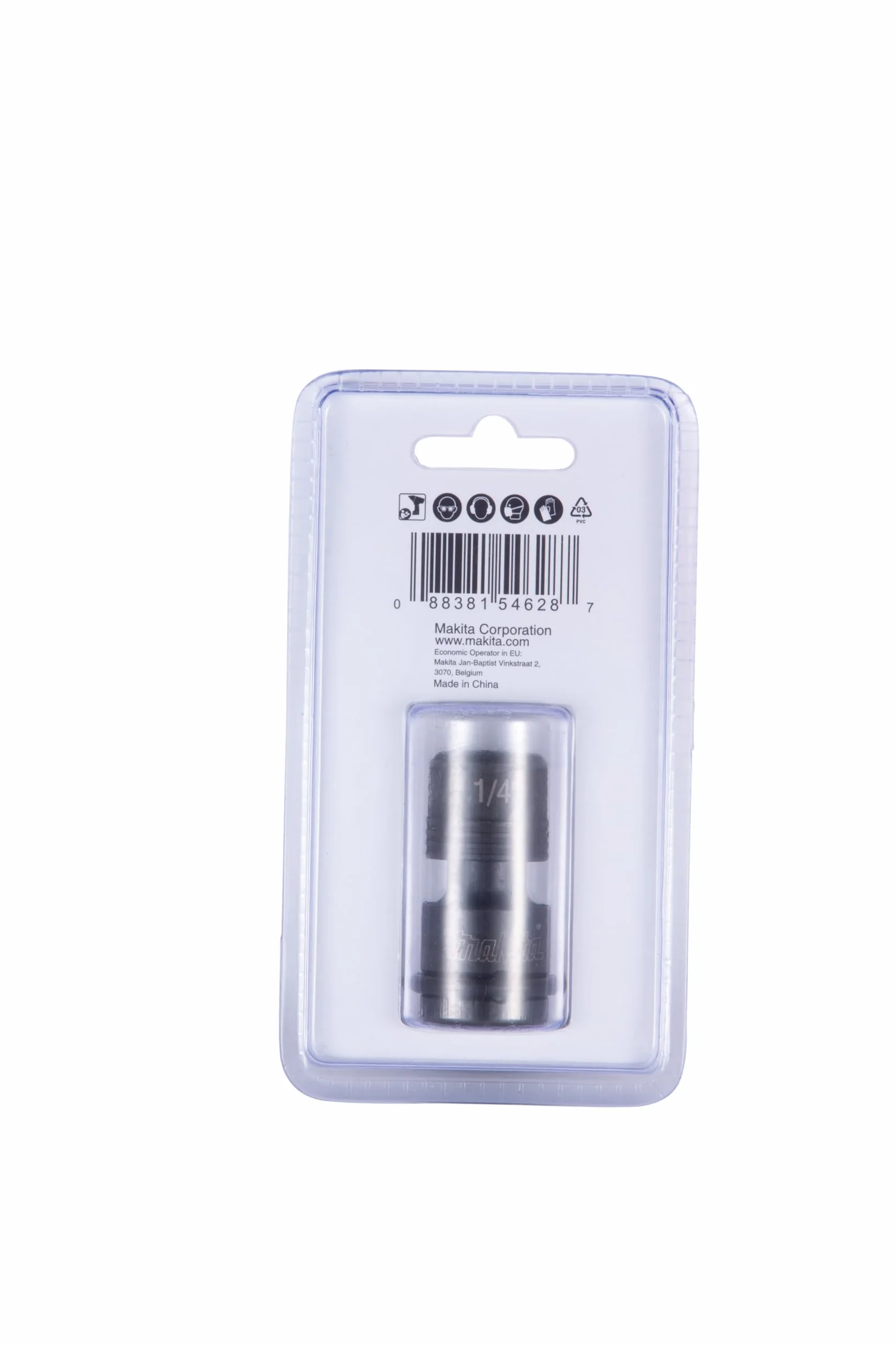 Makita B-68448 adapter bitowy 1/2" kwadratowy do 1/4" sześciokątny