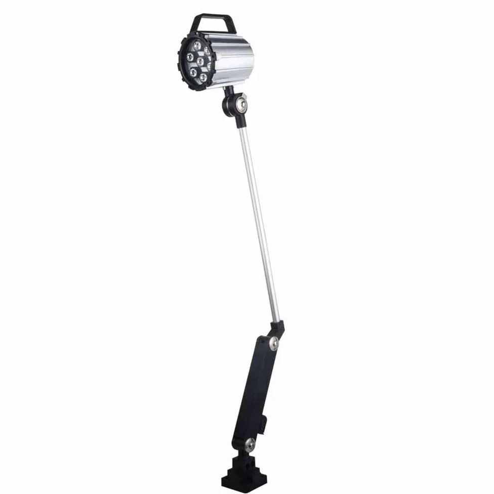 Kinkiet do salonu, przemysłowa lampa robocza, regulowane ramię obrotowe, aluminiowa lampa ścienna LED z przełącznikiem warsztatowym do magazynu i garażu
