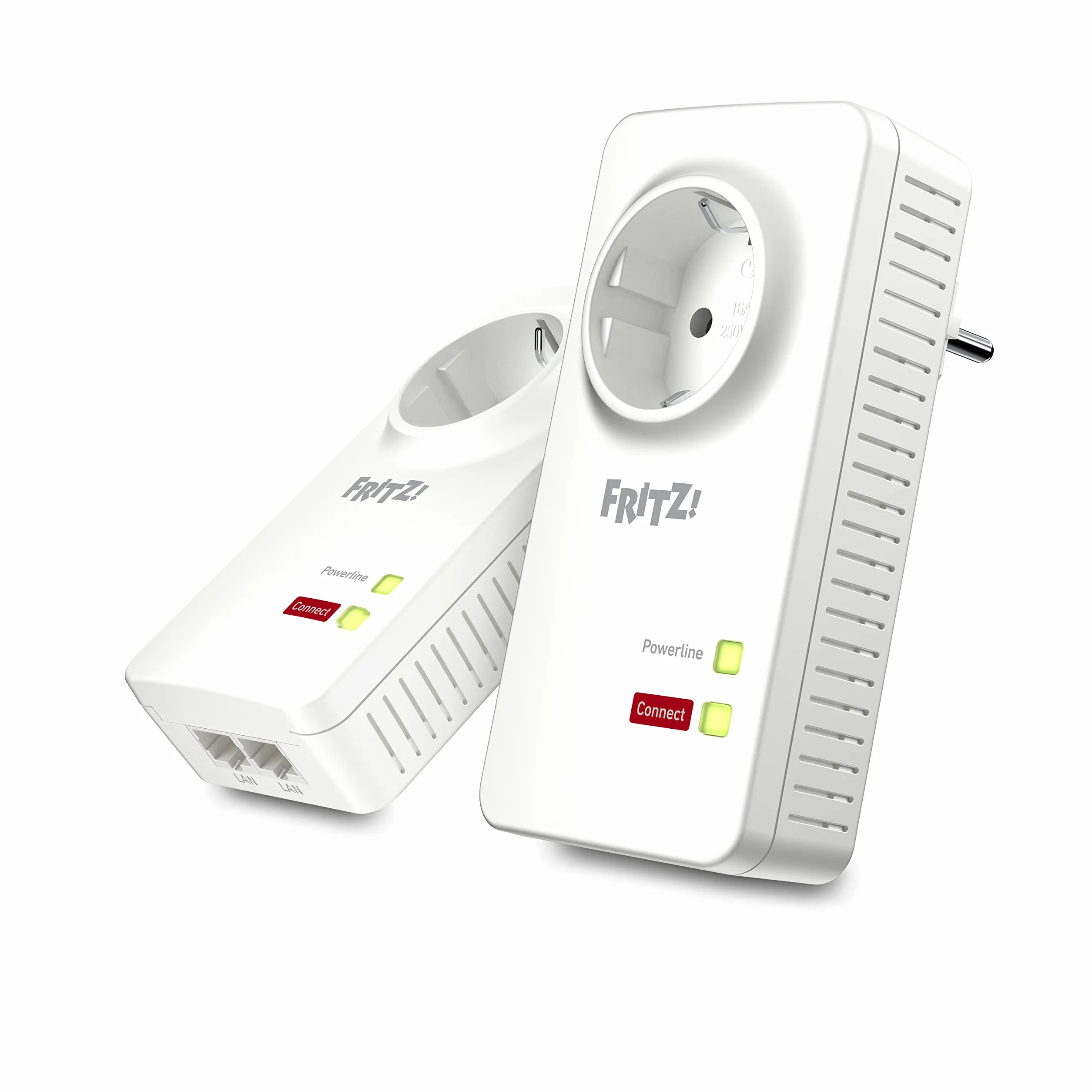 Avm Fritz!Powerline 1220E Set Adapter, Biały