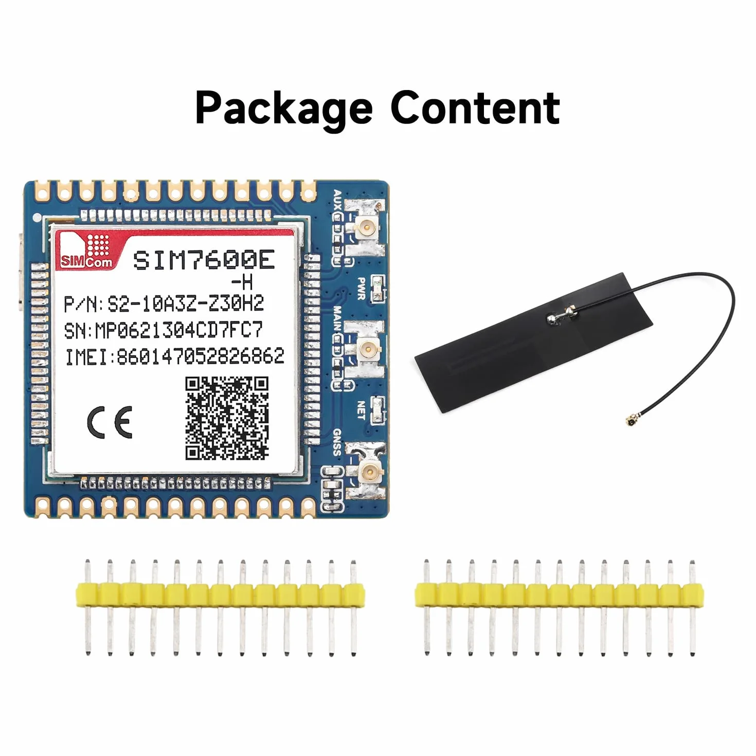 Waveshare SIM7600E-H 4G Module GNSS Raspberry Pi