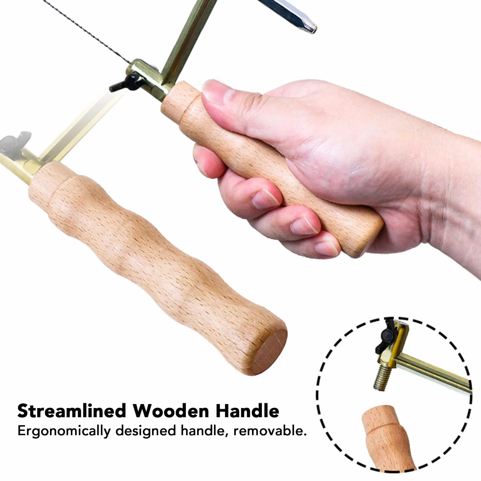 Coping Saw Mini Piła Drutowa Jubilerzy Piła łukowa Fret Cutter Piła Grawerowanie Piła