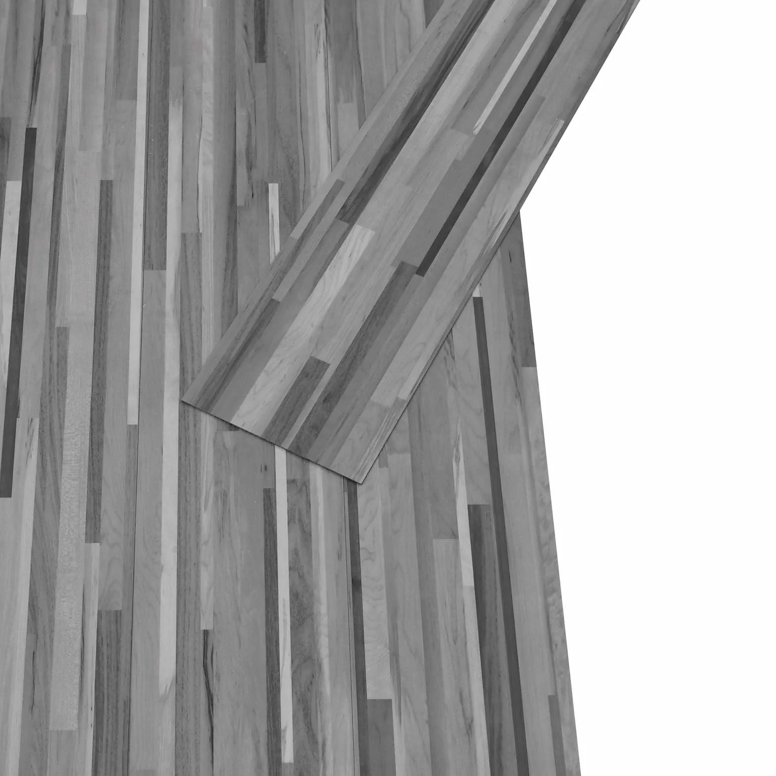 Samoprzylepne płyty podłogowe 2,51 m², 18 sztuk, PCW, kolor szary | Do wnętrz, trwałe, łatwe w montażu, łatwe do czyszczenia, prostokątne wzornictwo