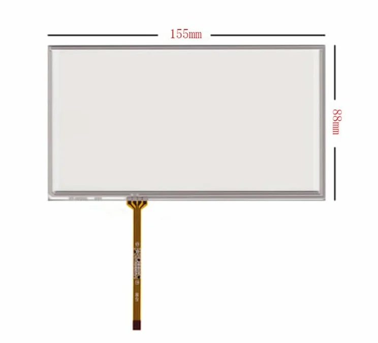 Pioneer DMH-G225BT AVH-G225BT Clarion NX-501 VX-401 6.2'' 4-Wire Resistive Touch Screen Digitizer Replacement 155mm*88mm
