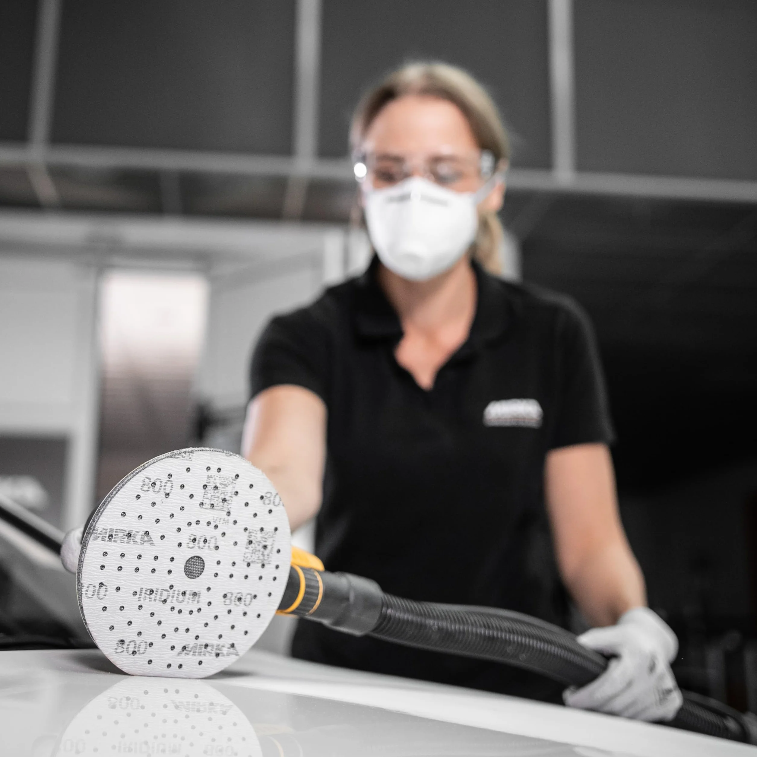 Mirka papier ścierny Iridium 150 mm 121 otworów rzep ziarnistość 40