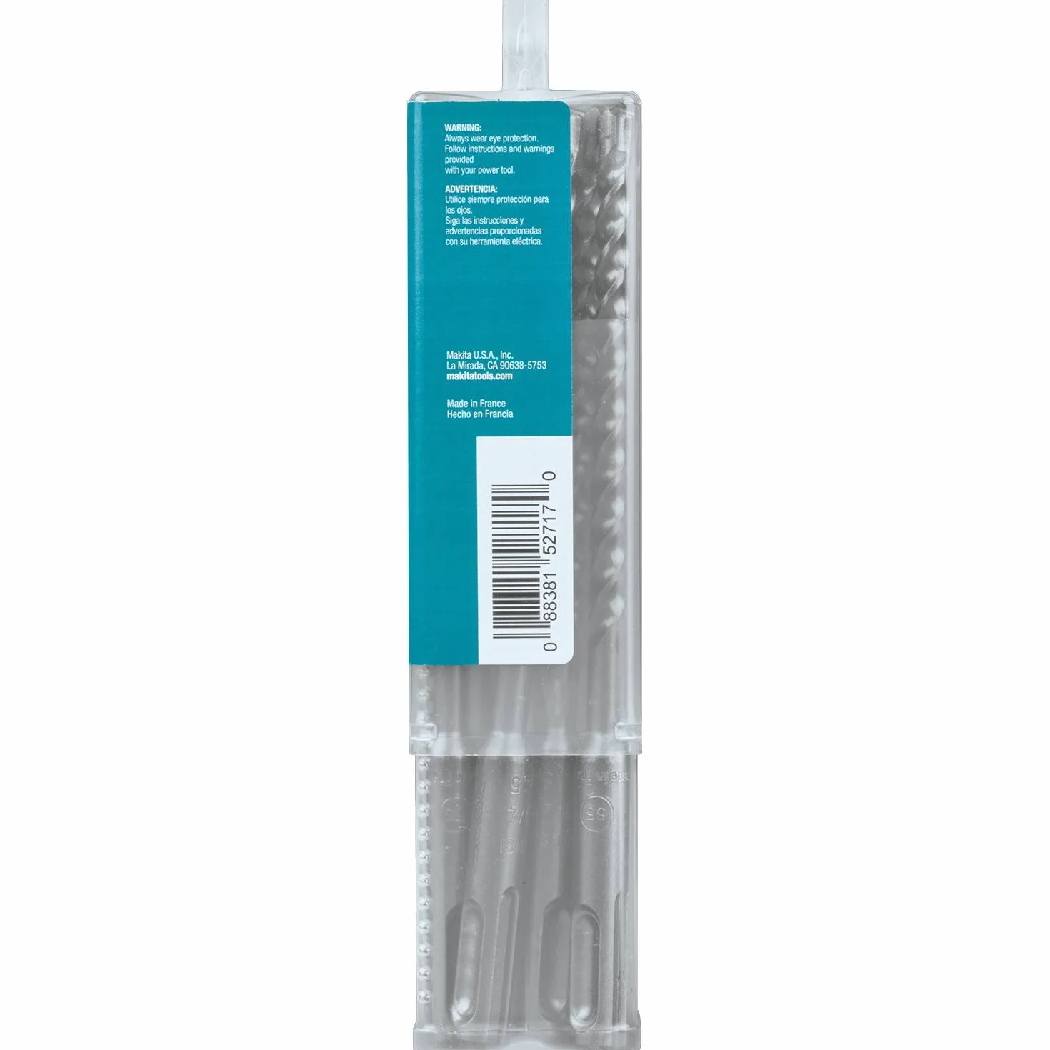 Makita B-61210 1/4" x 15 cm bit SDS-Plus, 3-tnący, 10/szt