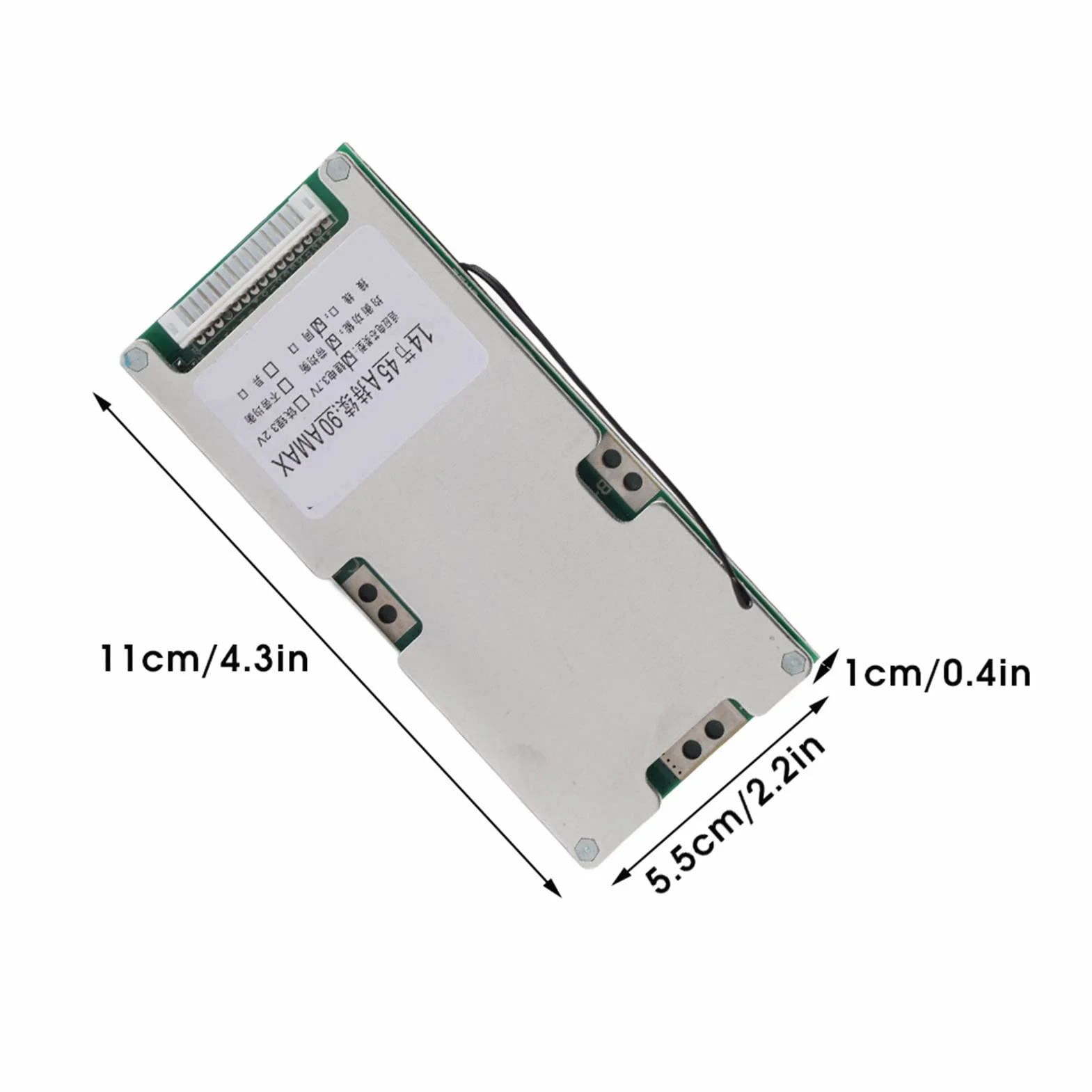 Płytka ładująca baterię litową 14S 45A PCB moduł ładowarki zabezpieczająca litowo-jonowy