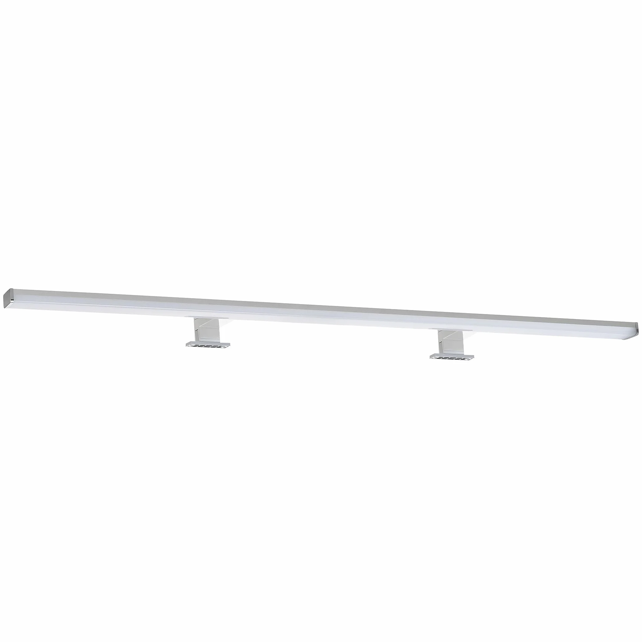 SEBSON® Lampa lustrzana LED, 120 cm, oświetlenie łazienki IP44, lampa szafka lustrzana, neutralna biała 4000 K, 1500 lm, oświetlenie lusterka 1200 x 98 x 44 mm aluminium