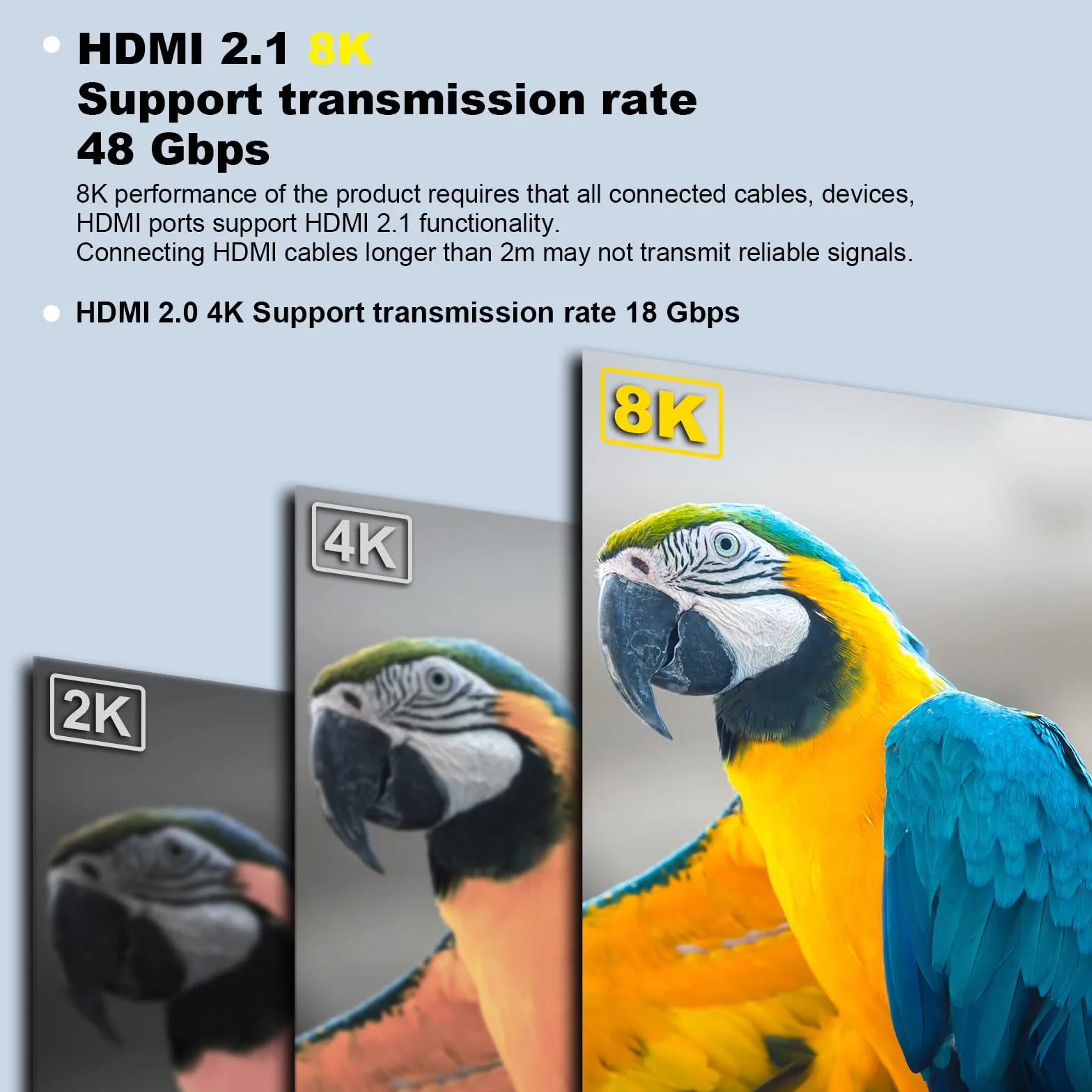 VCELINK 8K HDMI Kąt wtyczki 90 i 270° 8K@60Hz 4K@120Hz eARC HDR Dolby do montażu na ścianie