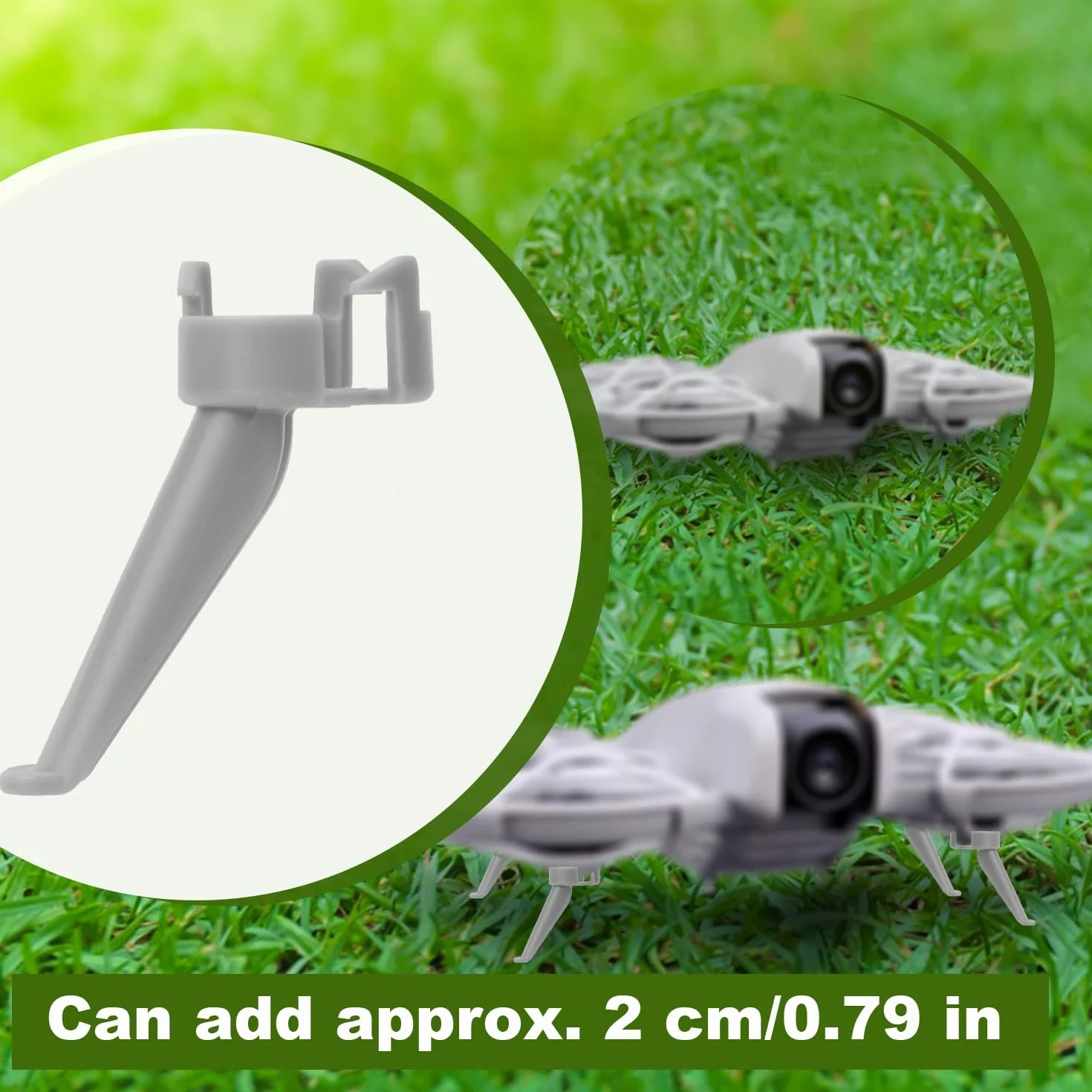 DJI NEO Podwozie do Drona 4 Sztuki Lekkie Plastikowe Nogi do Ladowania Anty-Zarysowujacy (Typ Pochylony)