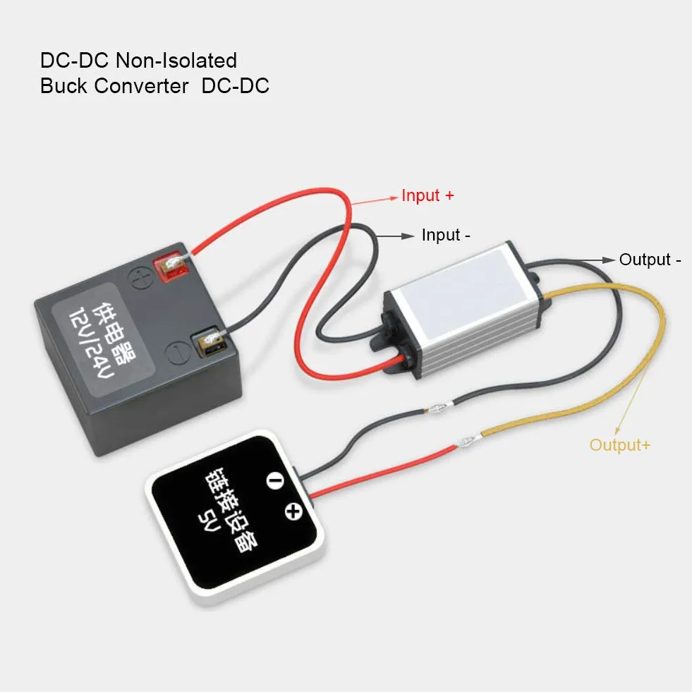 BuyWeek Przetwornica DC-DC 24V na 12V Buck GYVRM-K241205