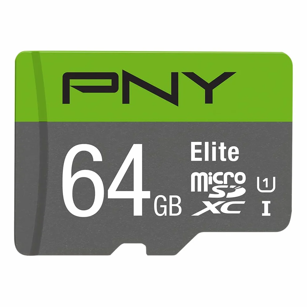 PNY Elite microSDXC 64GB Class 10 UHS-I U1 100MB/s