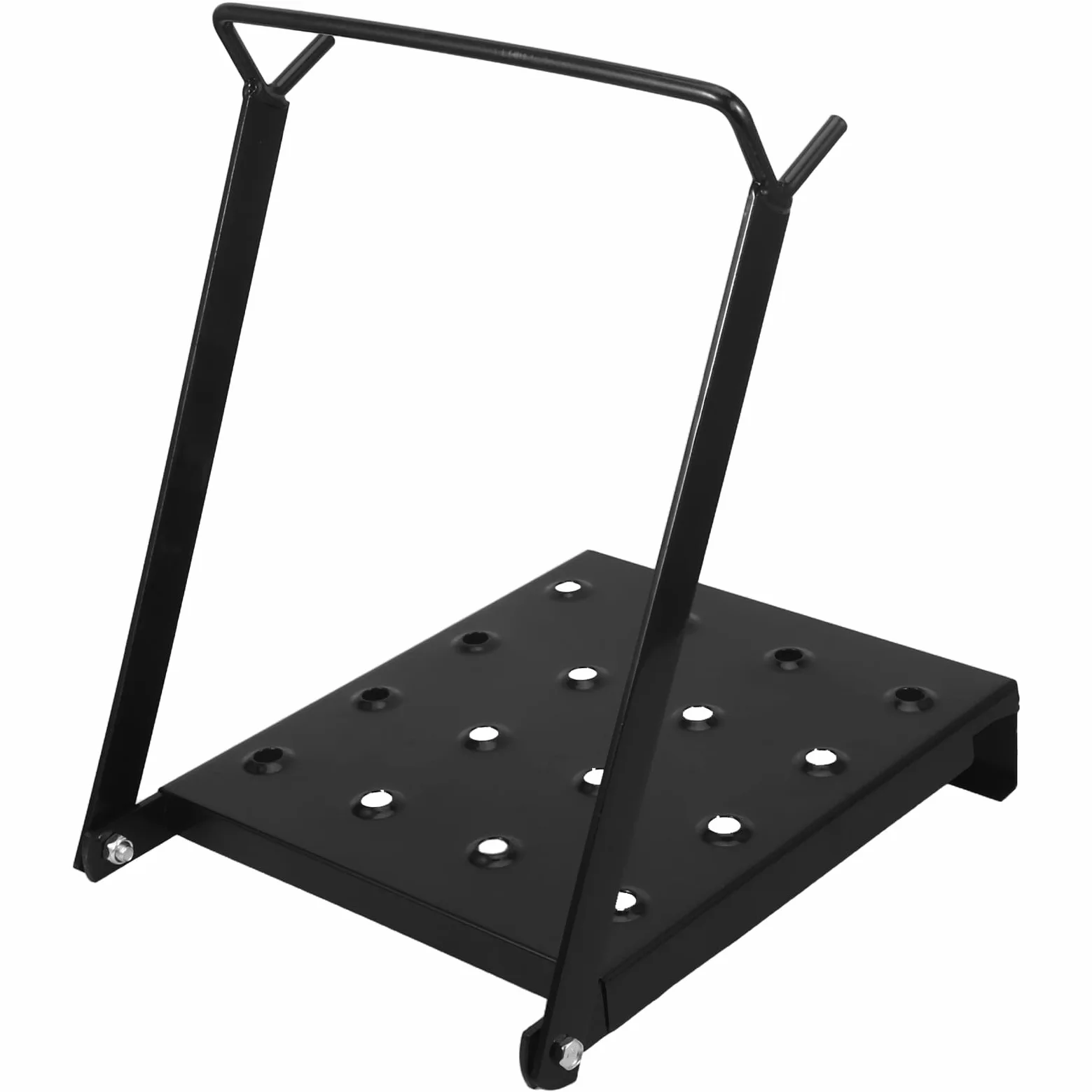 Plataforma de Trabajo Plegable para Escalera Exteble Anslizante Tamaño Pequeño 38X28 CM Estructura de Hierro Robusto Accesorio Portátil para Bricolaje y Pintura en