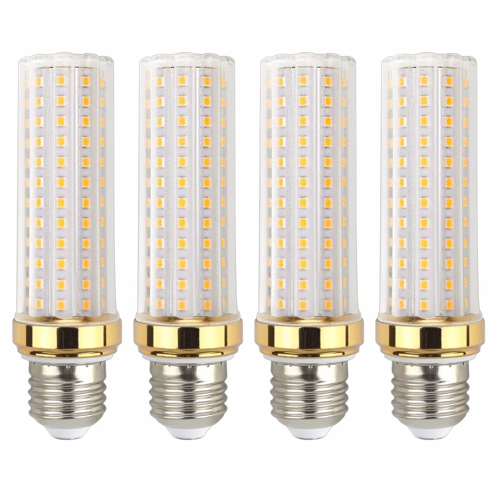 Philips E27 LED 20 W, naturalna biel, 4000 K, 2000 lm, 88 diod LED, odpowiednik żarówek halogenowych 150 W, AC 230 V, śrubowe żarówki kukurydziane LED do lamp podłogowych i sufitowych, 4 sztuki