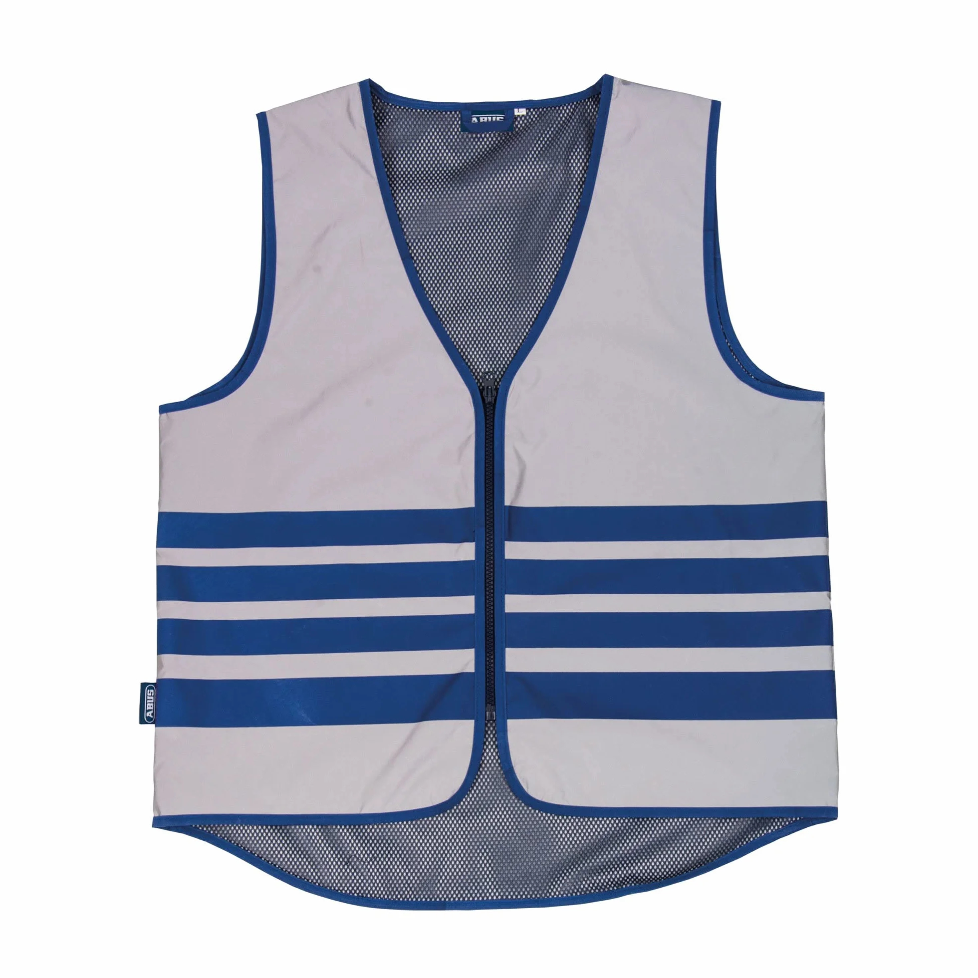 ABUS Kamizelka odblaskowa Lumino Urban Vest – w pe?ni odblaskowa kamizelka bezpiecze?stwa dla lepszej widoczno?ci w nocy – dla doros?ych – z zamkiem b?yskawicznym