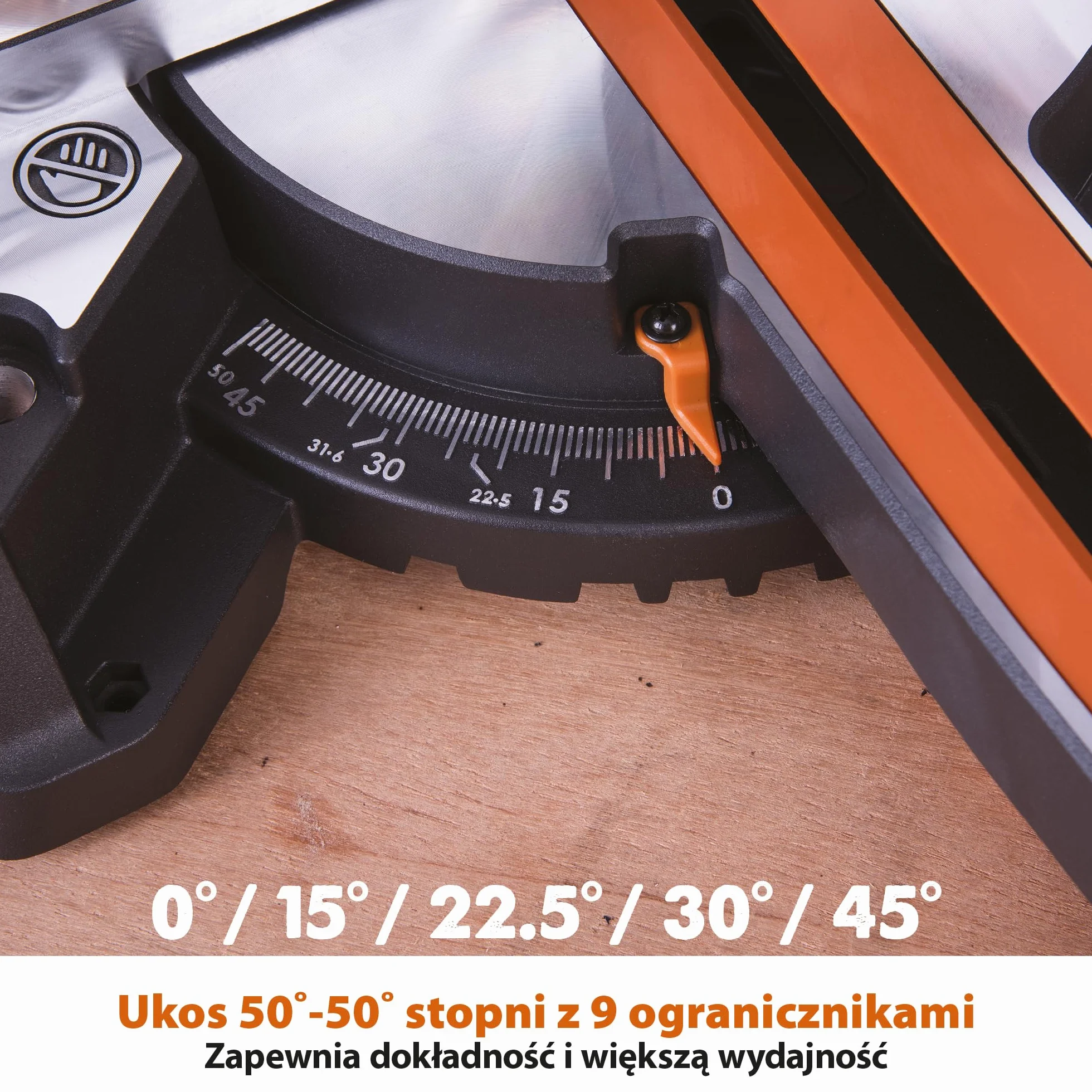 Evolution Power Tools Przesuwna ukośnica do cięć złożonych Plus R210SMS+ – w zestawie tarcza do różnych materiałów, tnie drewno, metal, plastik i inne, cięcie z nachyleniem i ukośne, 210 mm (230 V)