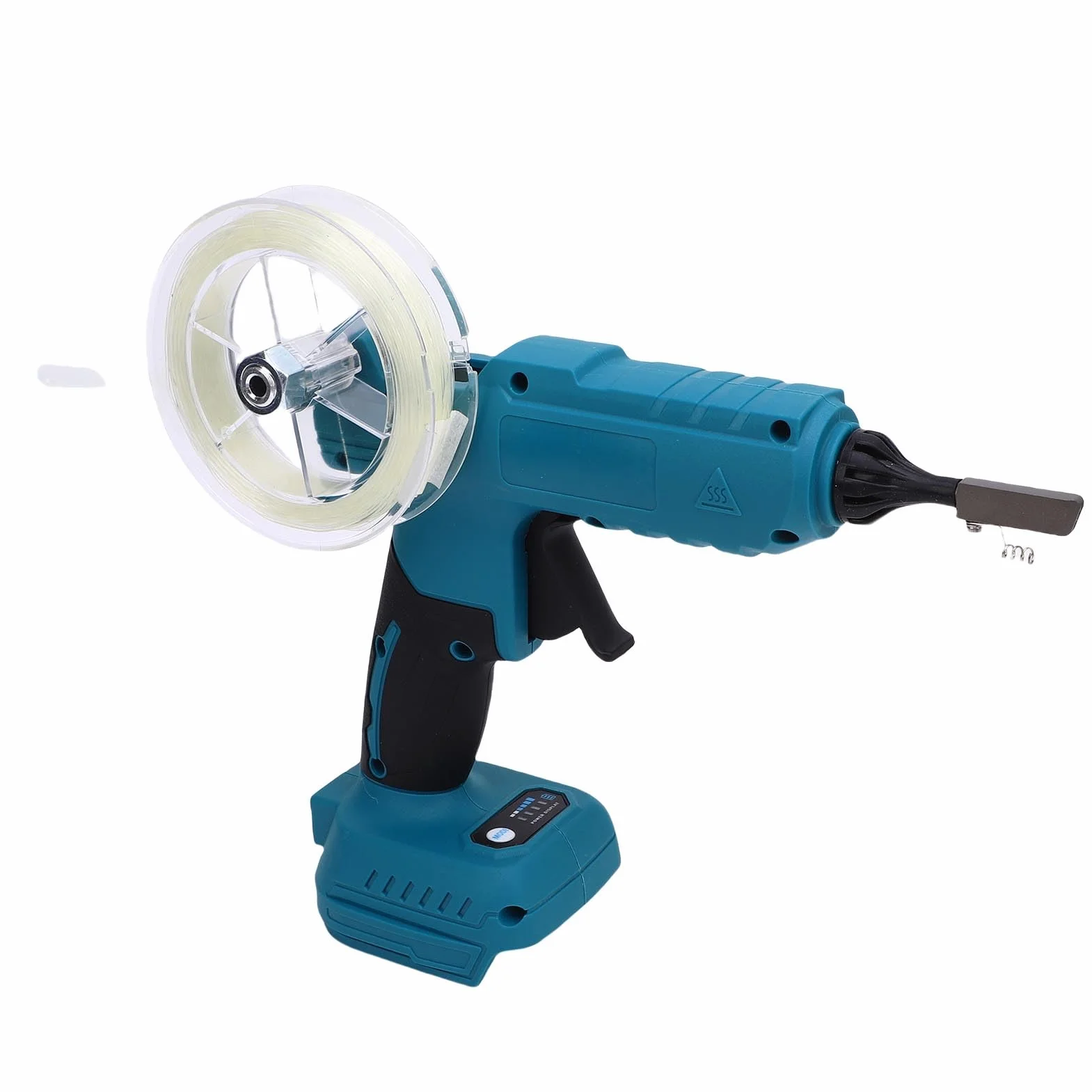 niewidoczny pistolet do klejenia światłowodów odpowiedni do BL1830B BL1840B BL1850B kabel światłowodowy akumulatora pistolet do klejenia na gorąco do FTTR
