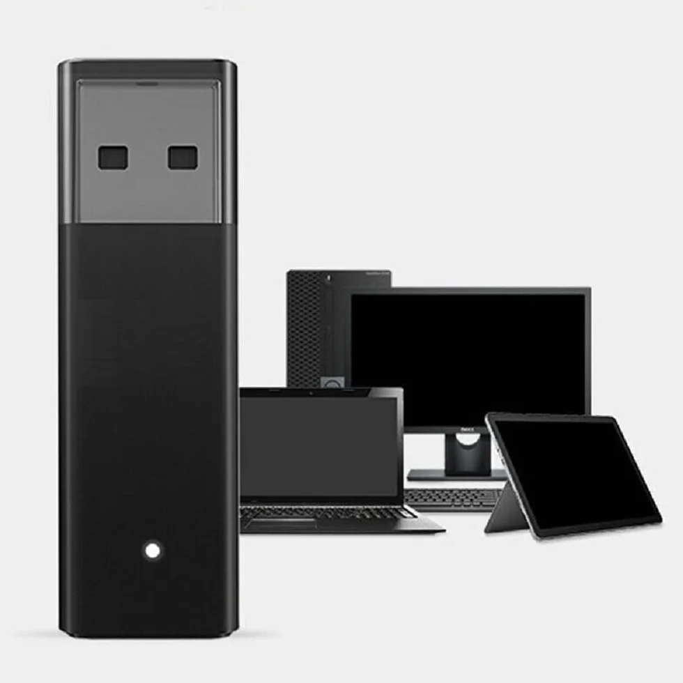 Bezprzewodowy adapter USB do gier do Win 10 / XBOX One PC Controller X/S/Elite Series, bezprzewodowy adapter kompatybilny z kontrolerem Xbox do PC Windows 10/11/8/8.1/7