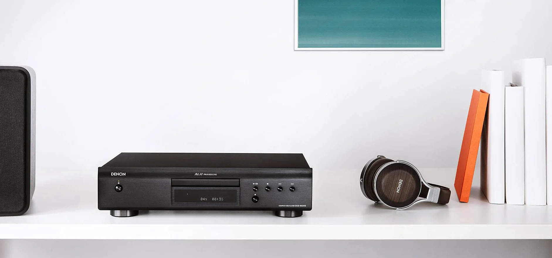 Denon Al-32 DCD600NEBKE2GB Odtwarzacz Cd, Czarny, 27.5 x 43.4 x 10.7 cm