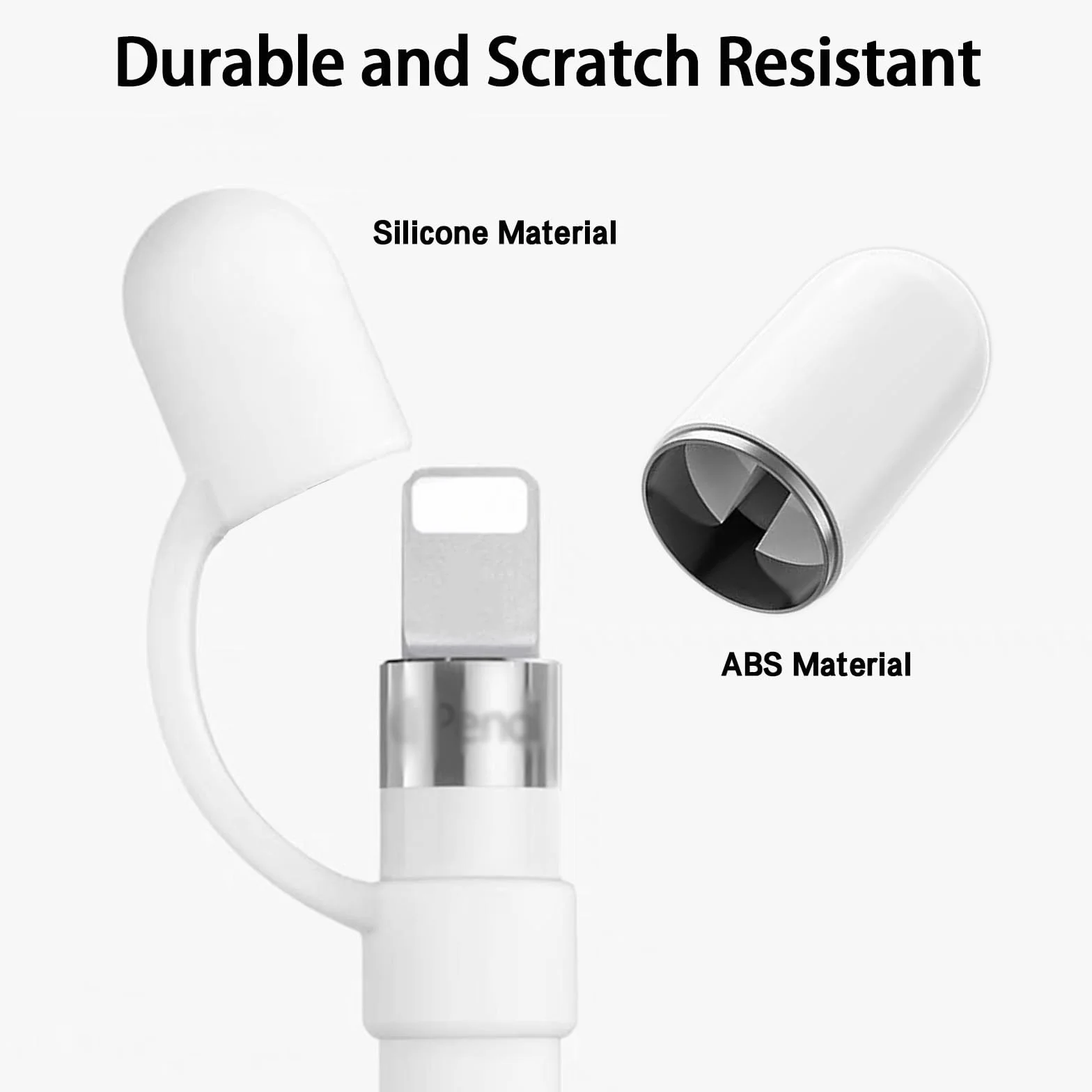 Apple Pencil 1. generacji zatyczki do ołówków, magnetyczna nasadka zamienna, silikonowa nasadka, akcesoria