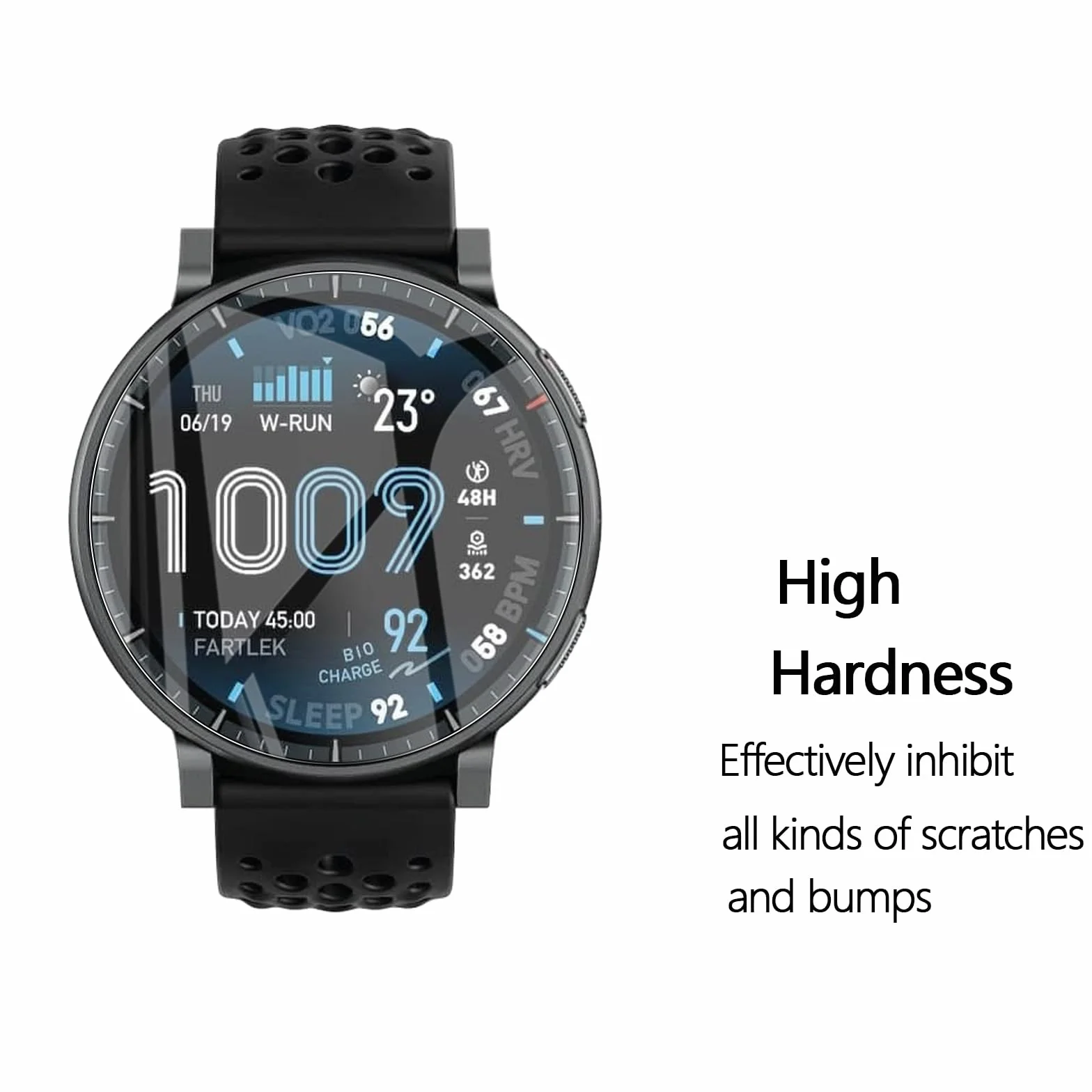 Ochraniacz ekranu do Amazfit Active MAX 4-pak TPU folia ochronna
