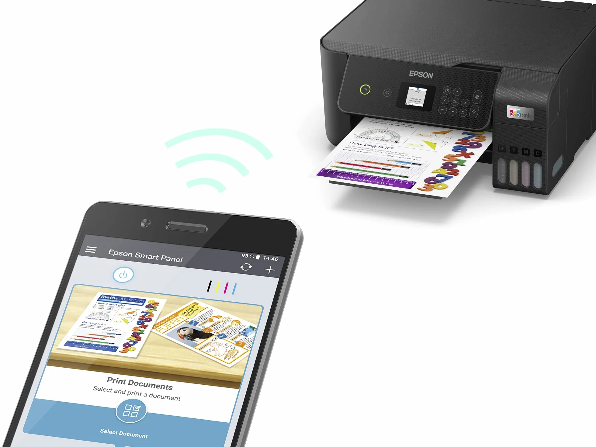 EcoTank ET-2821 drukarka wielofunkcyjna A4 Wi-Fi
