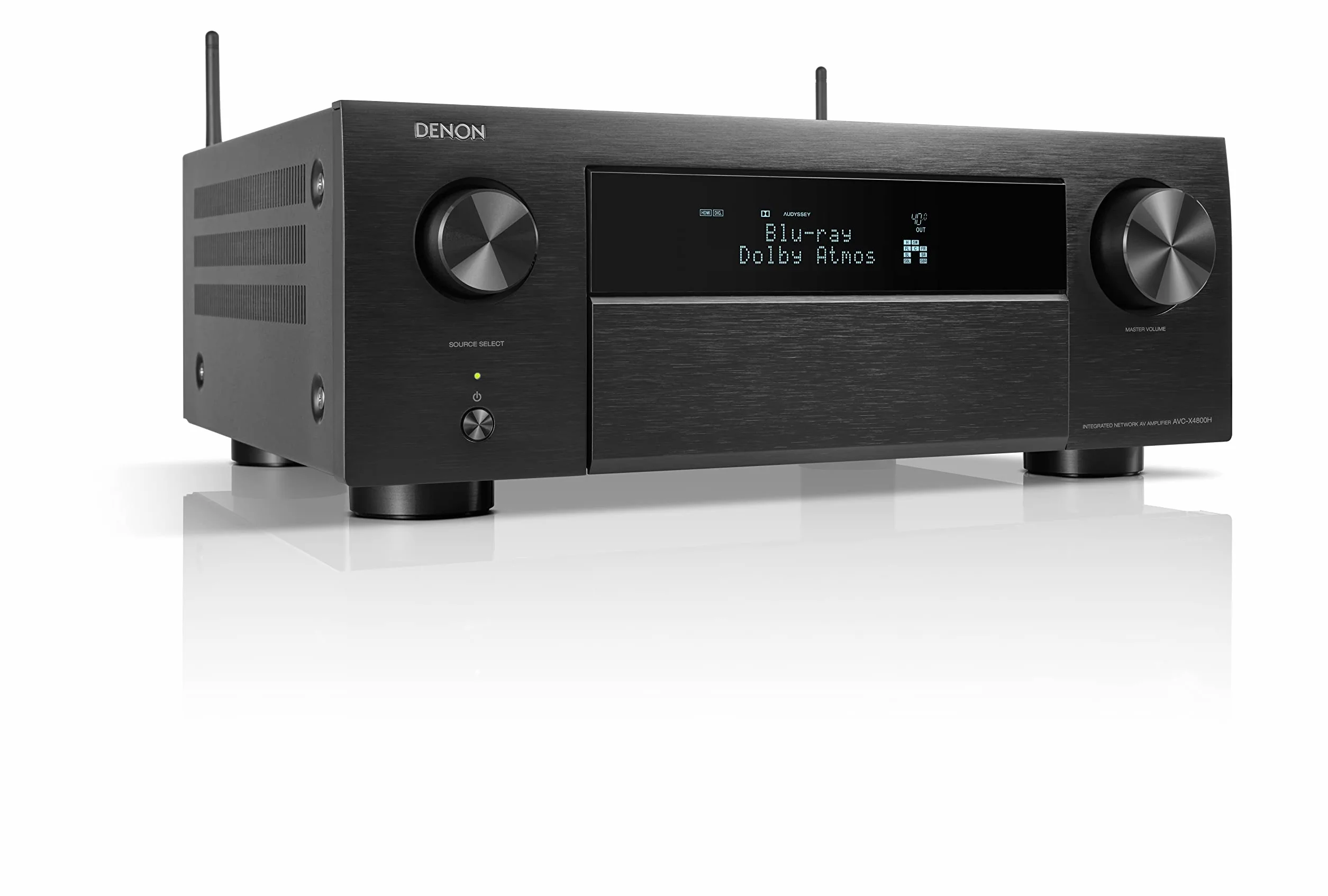 Denon AVC-X4800H Amplituner Av, Czarny, 38,9 x 43,4 x 16,7 cm
