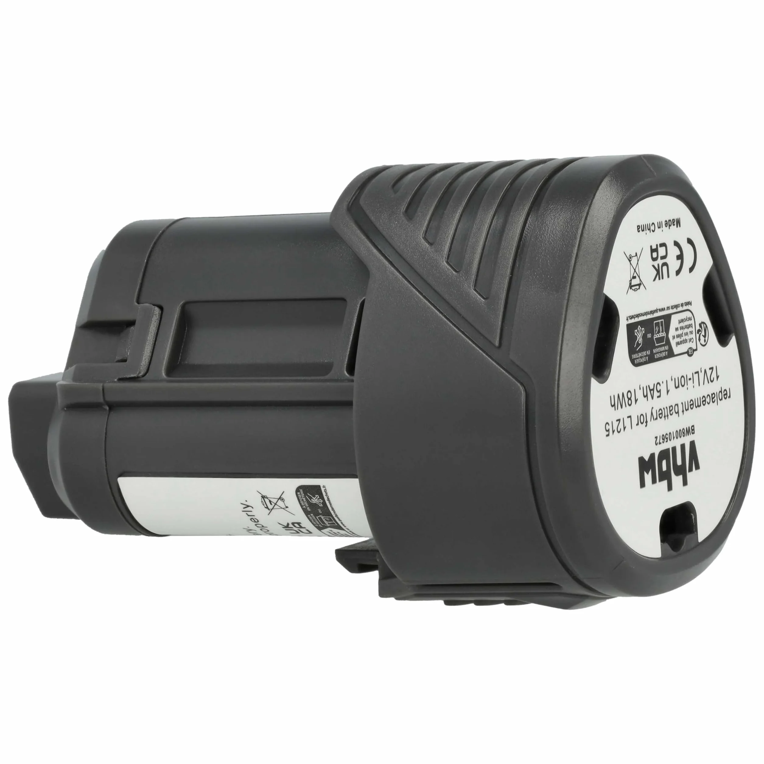 vhbw 1 x Bateria zamienna do AEG L1215 | L1215P, L1215R, L1220, L1230 do elektronarzędzi (1500 mAh, Li-ion, 12 V)