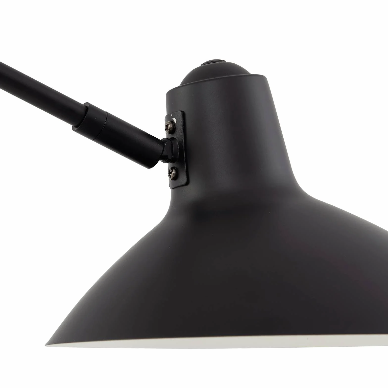 Lindby Lampa ścienna, lampa ścienna do wnętrz Adrik (nowoczesna) w kolorze czarnym z metalu (1 źródło światła E27) – reflektor ścienny, oświetlenie ścienne do sypialni/salonu