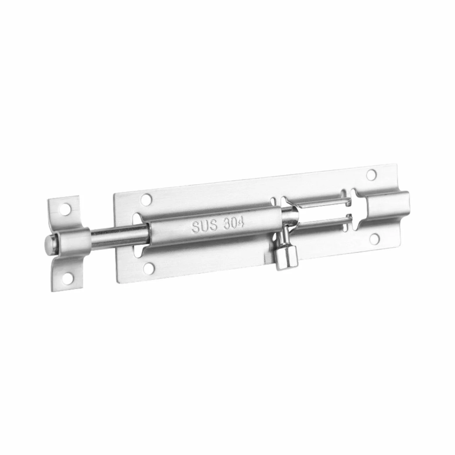 Zatrzask suwakowy ze stali nierdzewnej | Zatrzask przesuwny w wielu rozmiarach: do szafki, drzwi, okna, garażu, płotu(1.2 inches*30)