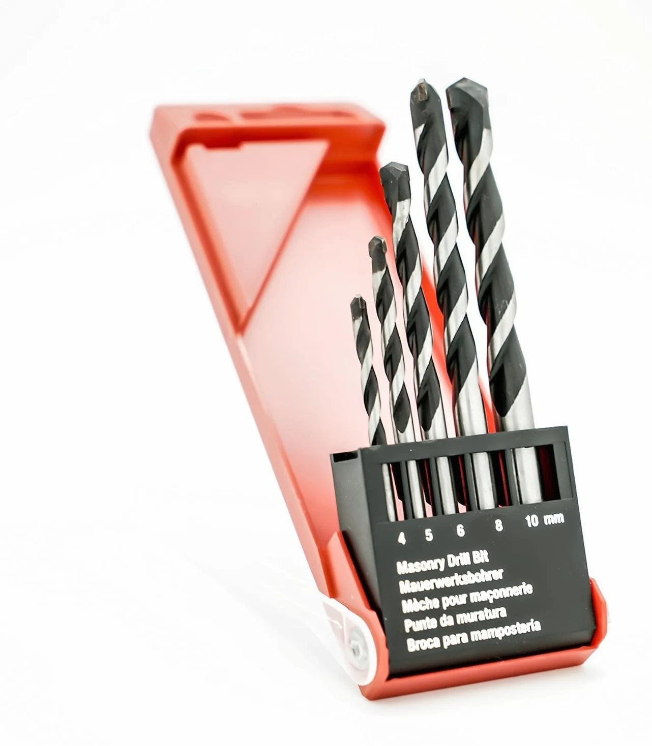 HILTI Oryginalny zestaw wierteł do muru MDB, zestaw wierteł 4-10 mm do betonu, 5 sztuk