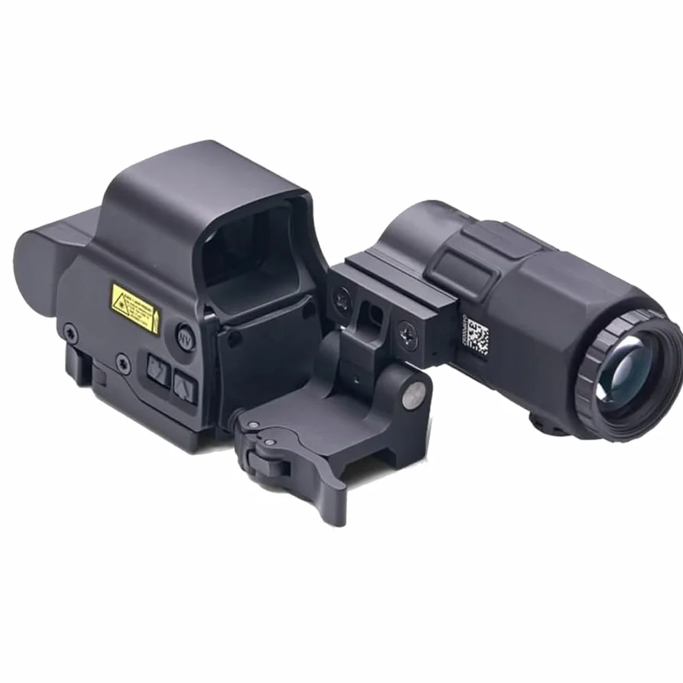 558 G45 Combo Holograficzny wizjer Red Dot Vizier 5X Lupa do montażu na szynie Picatinny 20 mm