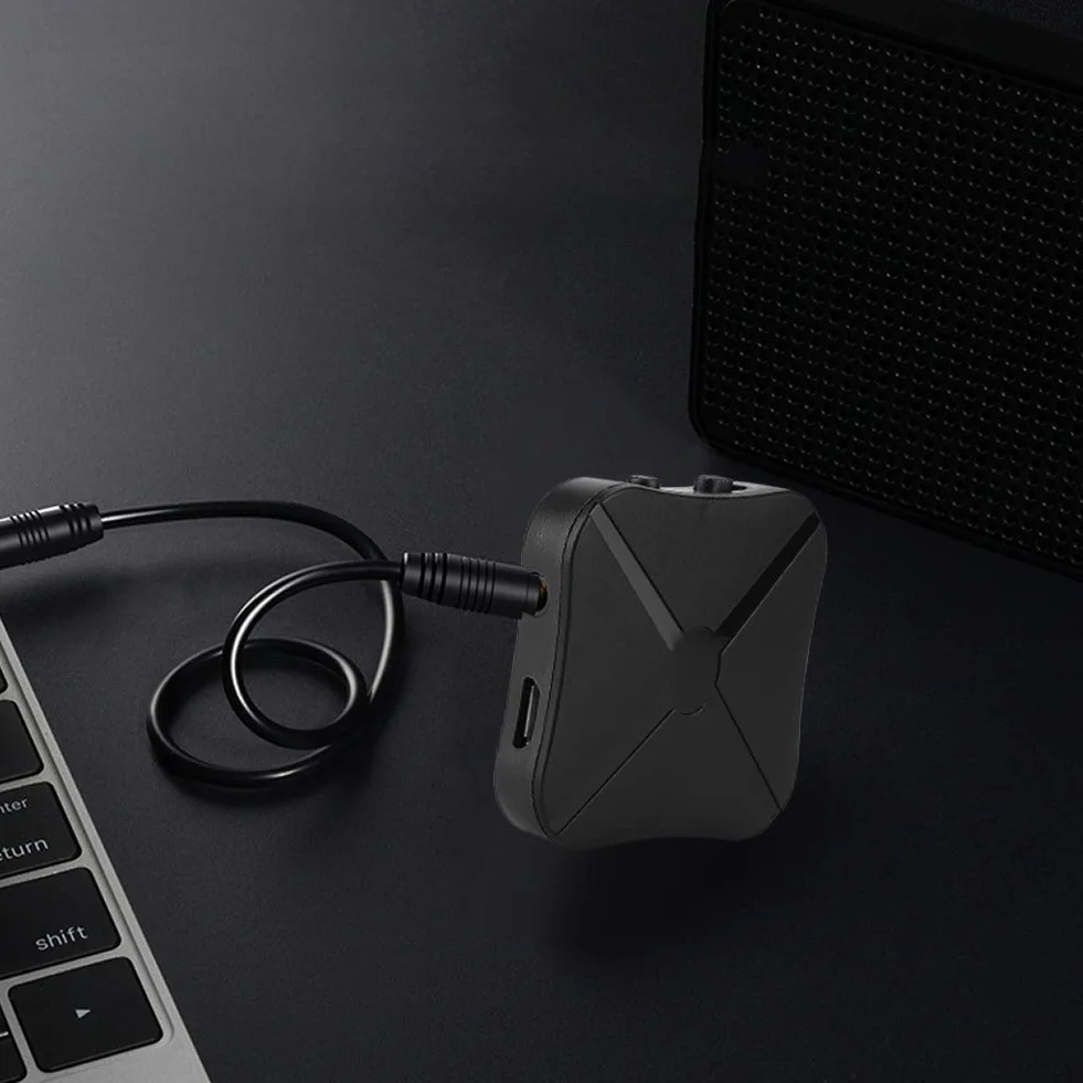 ASHATA Adapter Bluetooth Odbiornik Nadajnik audio bezprzewodowy stereofoniczny