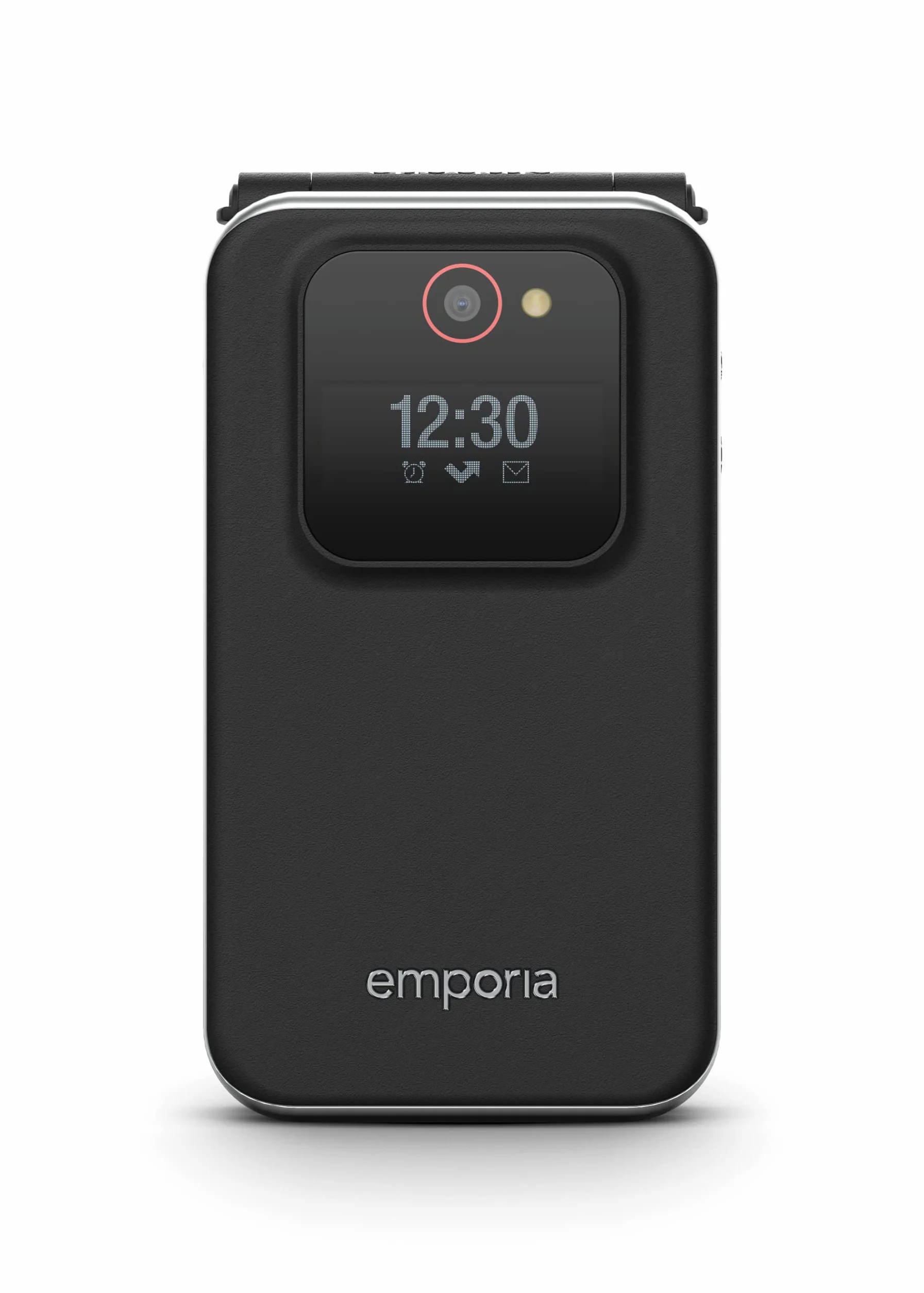 Emporia JOY-LTE telefon komórkowy 4G dla seniorów, duże przyciski, kolorowy wyświetlacz 2,8", czarny